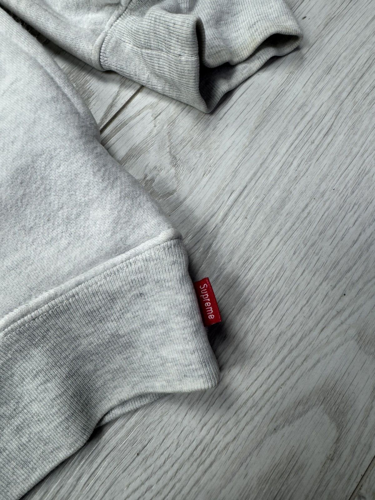 Supreme Supreme Ash Grey Tricolor Hoodie Size US M / EU 48-50 / 2 - 4 Thumbnail