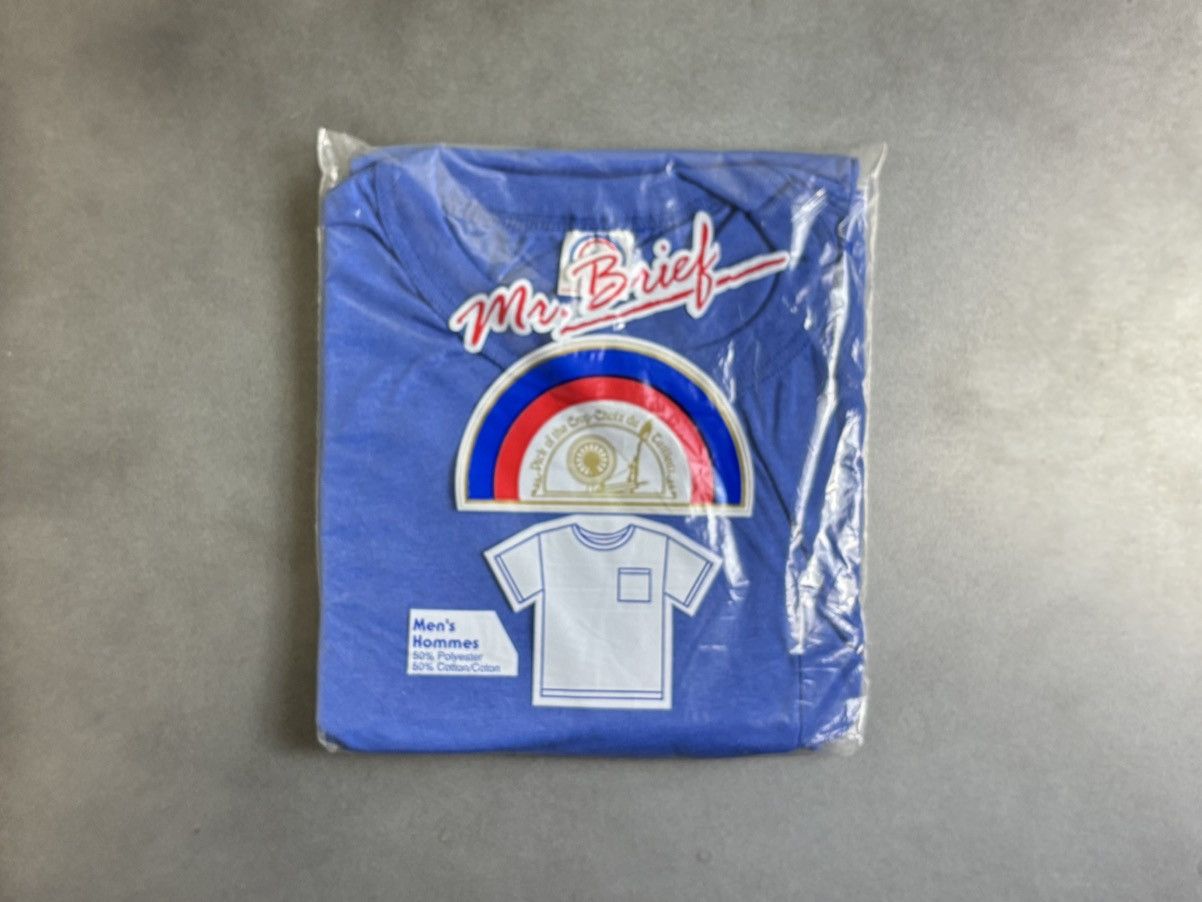 Vintage Deadstock 1970s Vintage Tee Shirt Mr. Brief Made in Canada Size US S / EU 44-46 / 1 - 6 Thumbnail