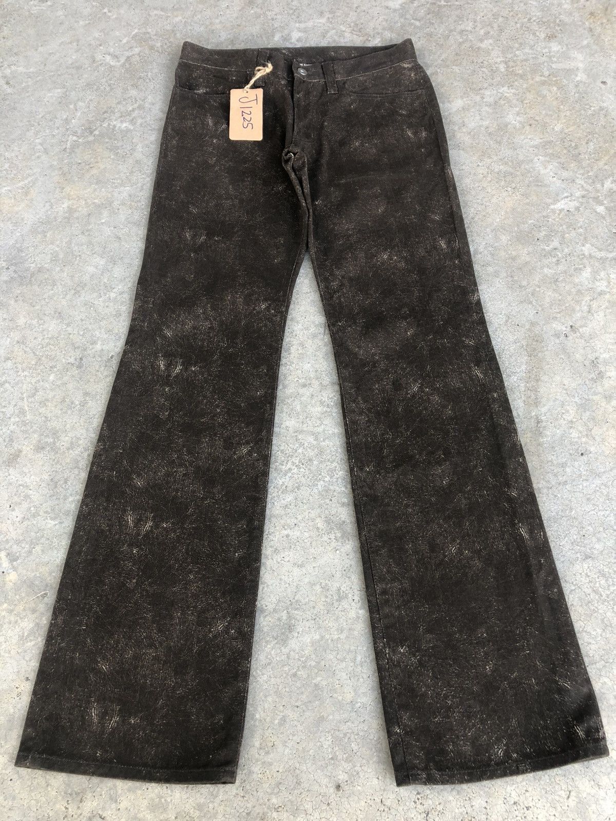 If Six Was Nine Nicole Club Flared Jeans Distressed Denim Size US 29 - 1 Thumbnail