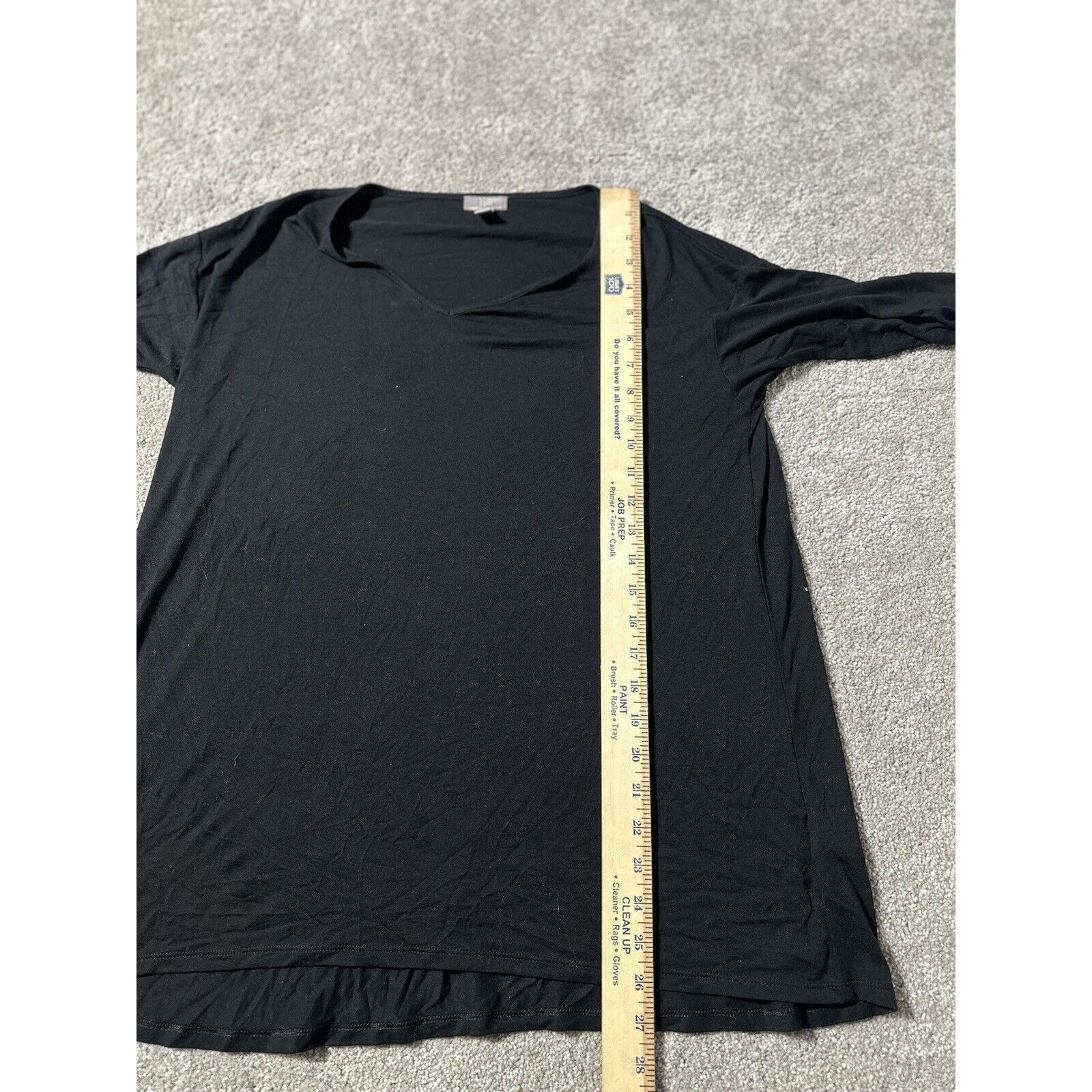 J. Jill J Jill Wearever Collection Black Top S Black Sheer Witchy Size S / US 4 / IT 40 - 4 Thumbnail