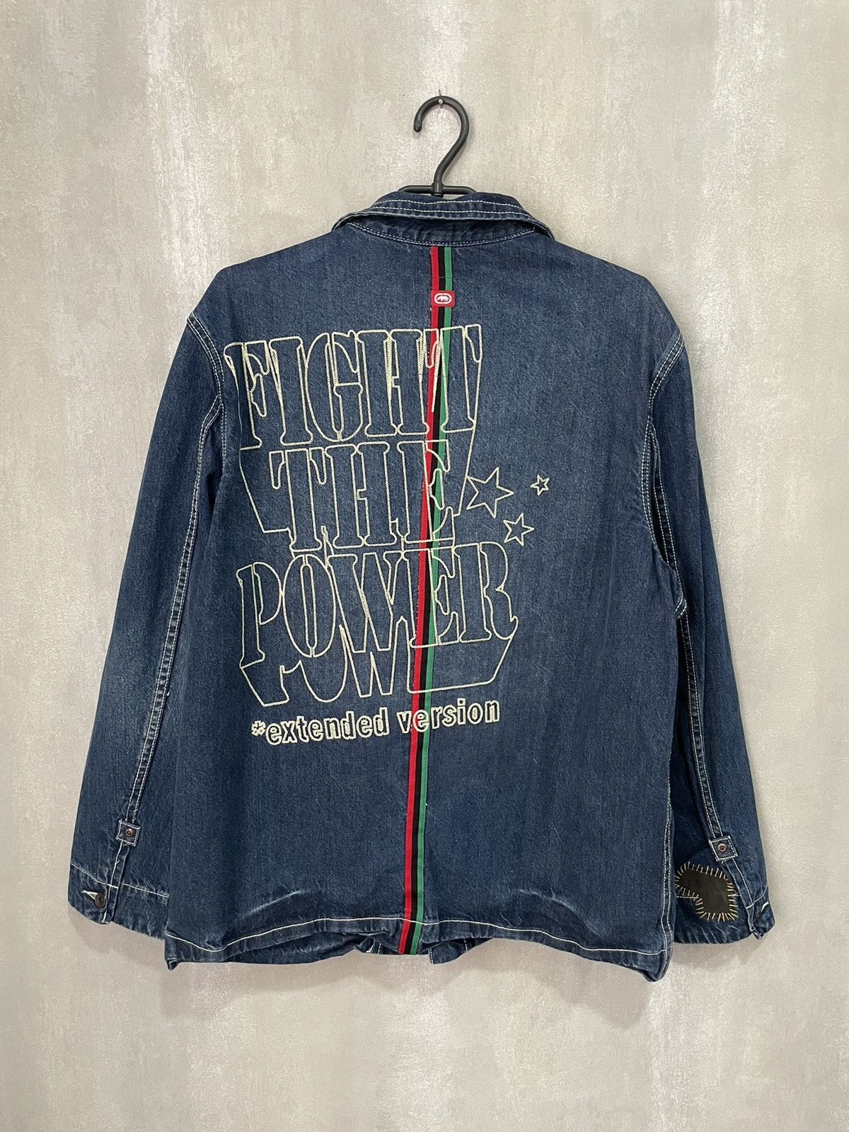 Ecko Unltd. × Public Enemy × Vintage Ecko Unltd x Public Enemy Vintage Jeans Jacket Y2K Size US M / EU 48-50 / 2 - 9 Thumbnail
