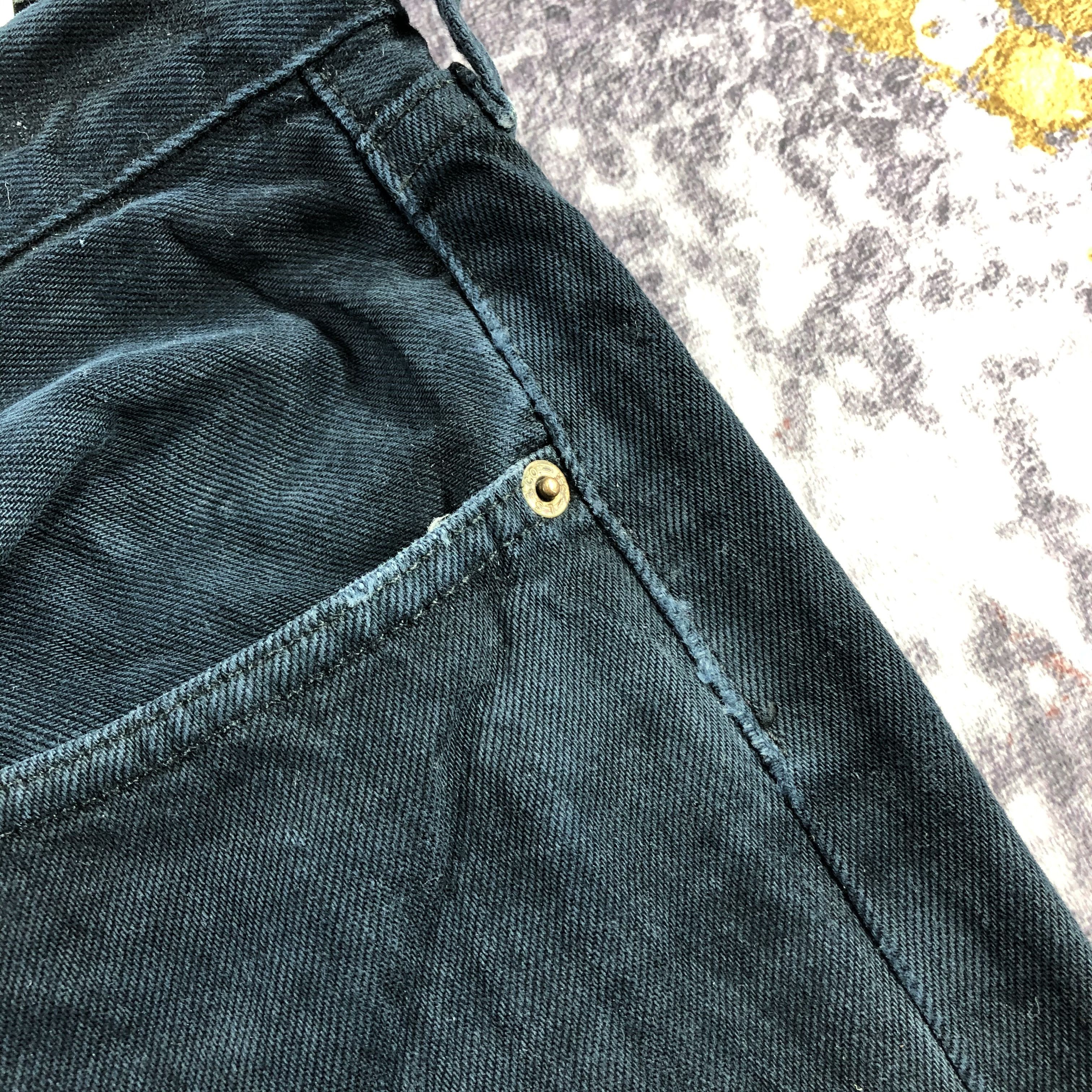 Levi's Vintage 90s Levis 501 Black Jeans-JM2633 Size US 39 - 9 Thumbnail