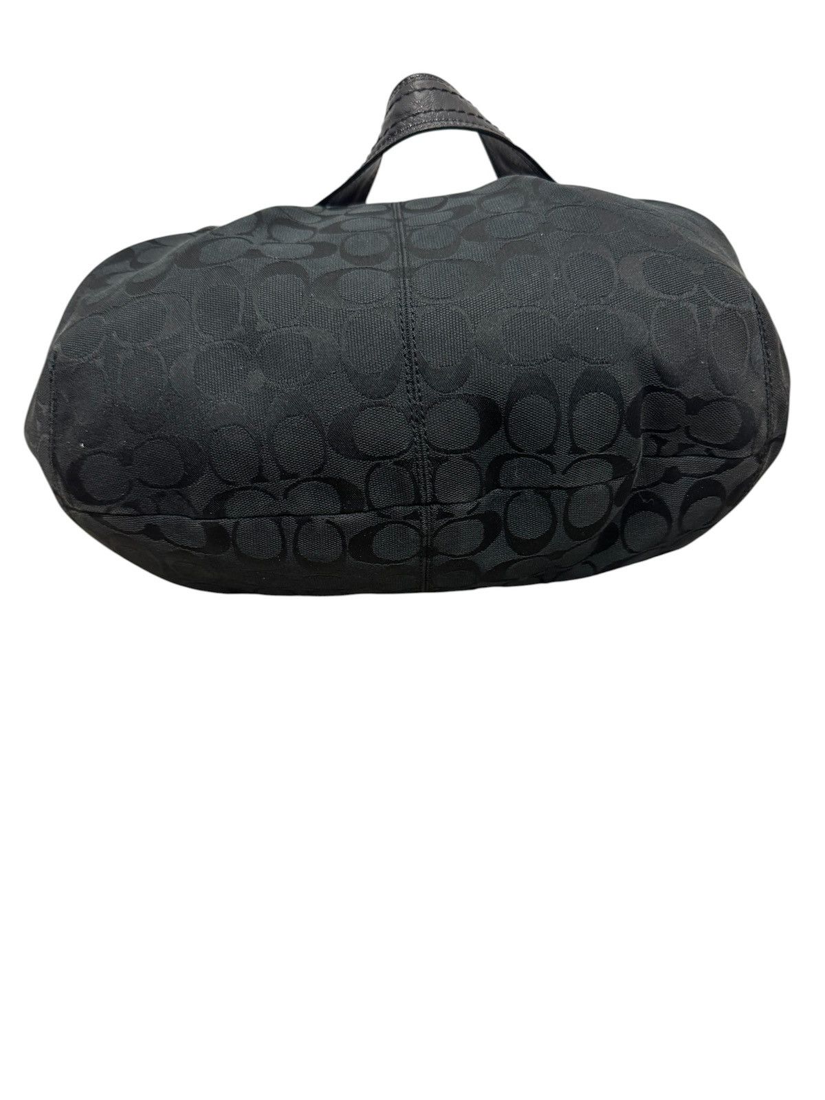 Coach Coach Signature Black Jacquard Canvas Handbag and Wallet Size ONE SIZE - 9 Thumbnail