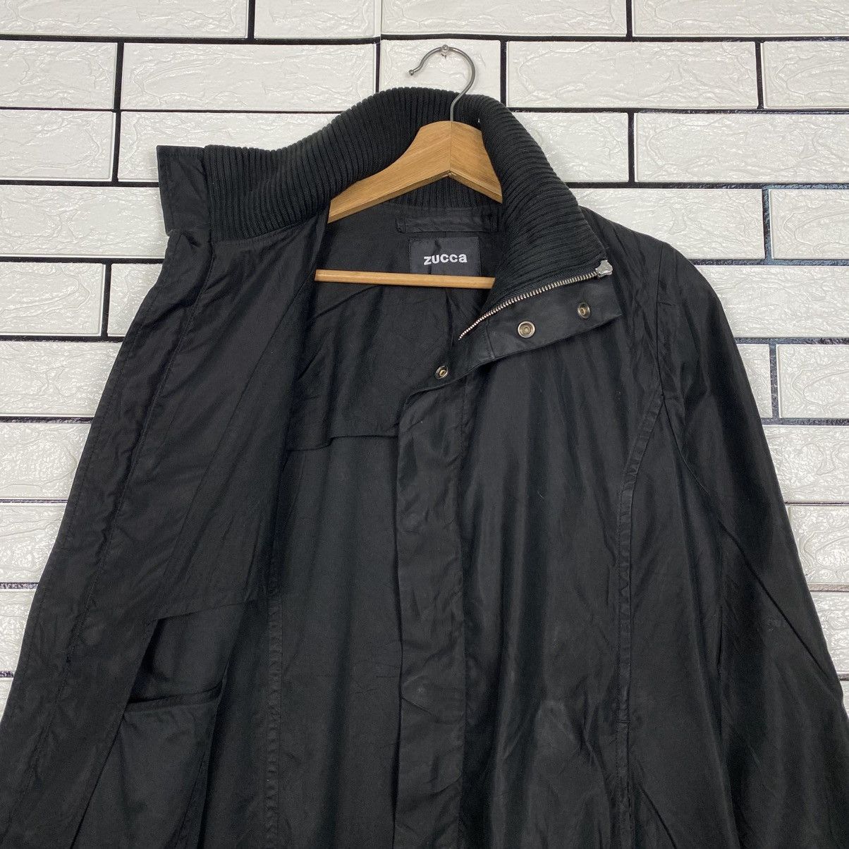 Issey Miyake 📌Rich Black Bondage Parachute Jacket Zucca Issey Miyake Size US M / EU 48-50 / 2 - 13 Thumbnail