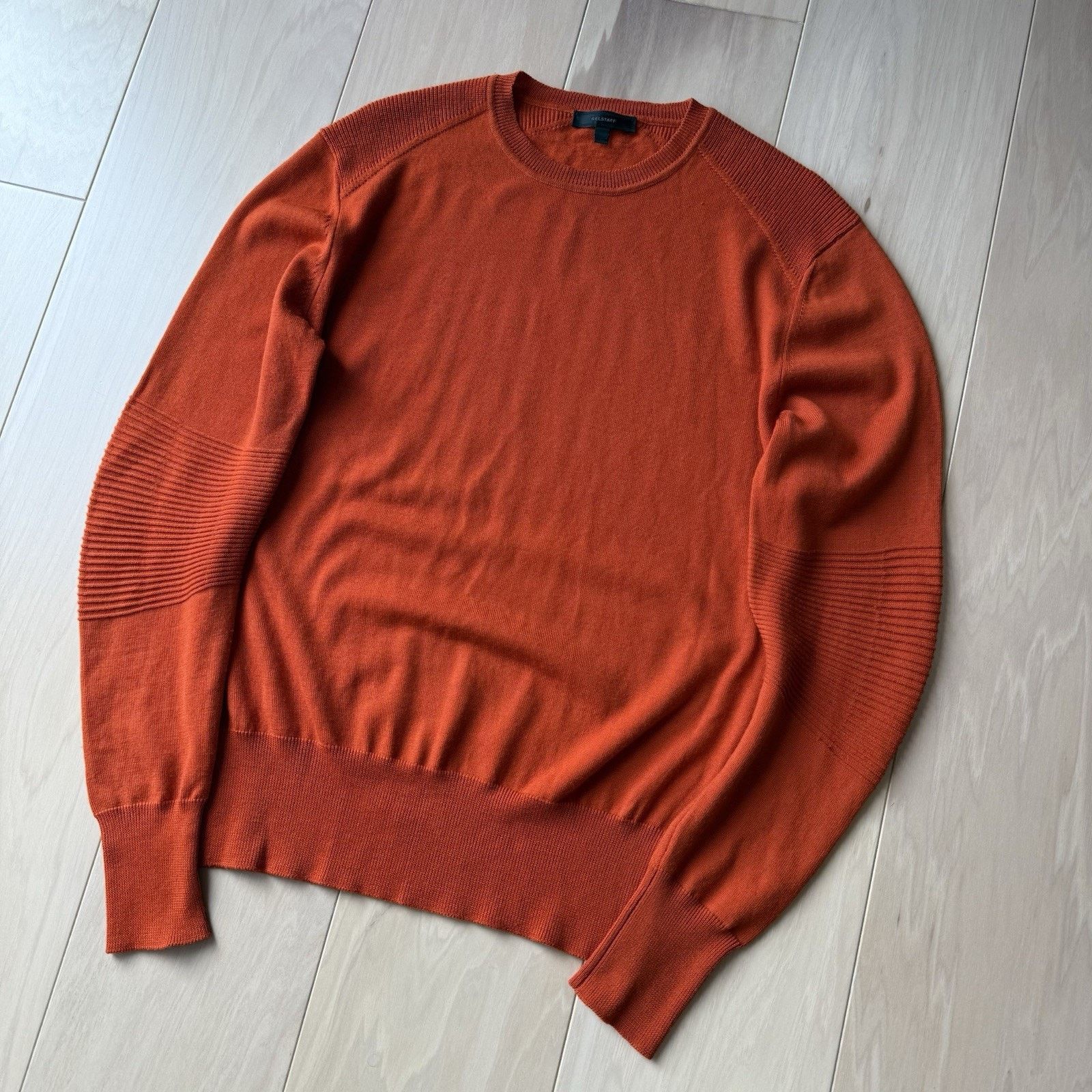 Belstaff Belstaff Sweater Women's M Orange Lightweight Wool Pullover Size M / US 6-8 / IT 42-44 - 9 Thumbnail