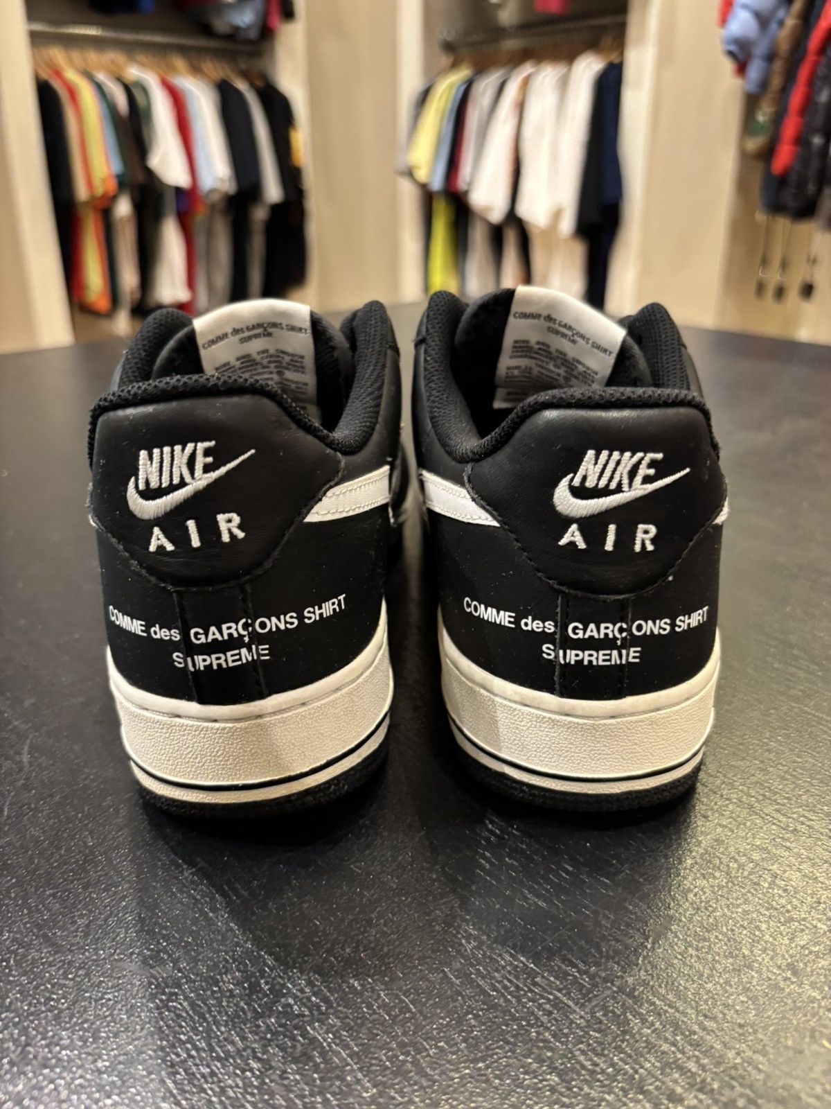 Comme des Garcons SHIRT × Nike × Supreme Nike Air Force 1 Low ‘Supreme X CDG’ 2018 Size US 8 / EU 41 - 3 Thumbnail