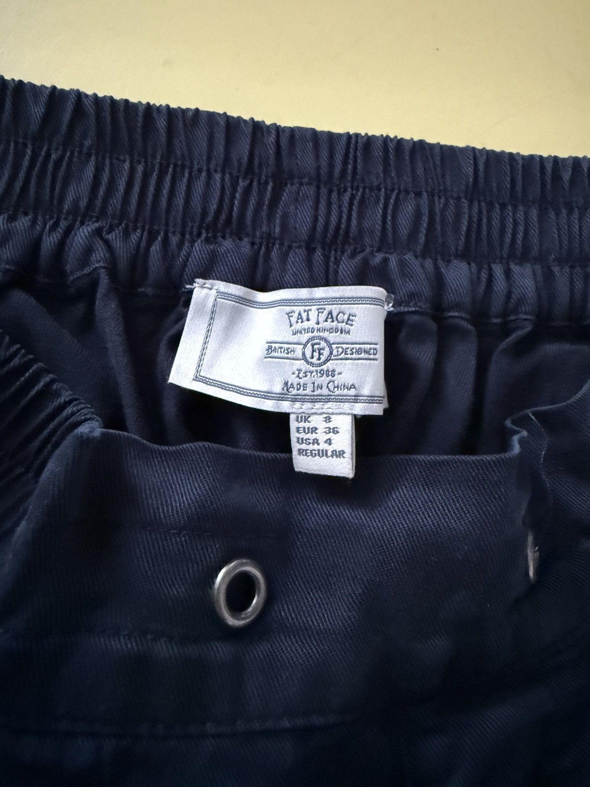 FatFace FatFace Blue Chino Womens Trousers Size 8 – Great Condition Size 27" / US 4 / IT 40 - 5 Thumbnail