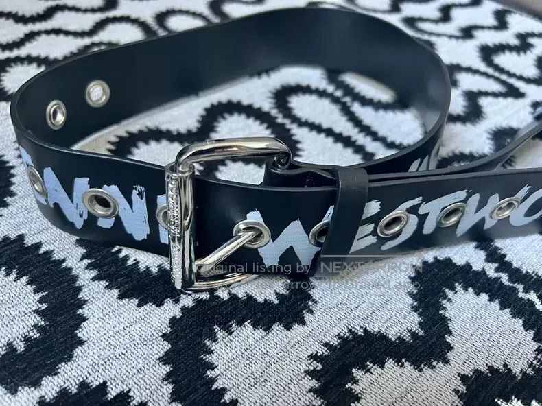 Vivienne Westwood Vivienne Westwood size os Wide Leather Belt Tartan Bag Size ONE SIZE - 6 Thumbnail