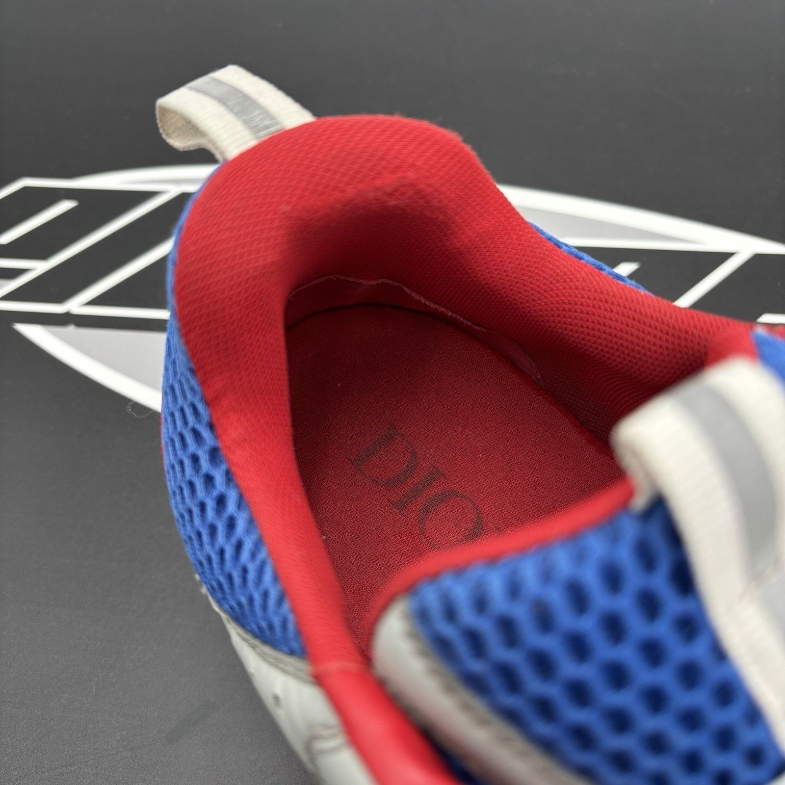 Dior Dior B22 Sneaker ‘ Gray, Red, Blue ‘ | GREAT CONDITION! Size US 11 / EU 44 - 16 Thumbnail