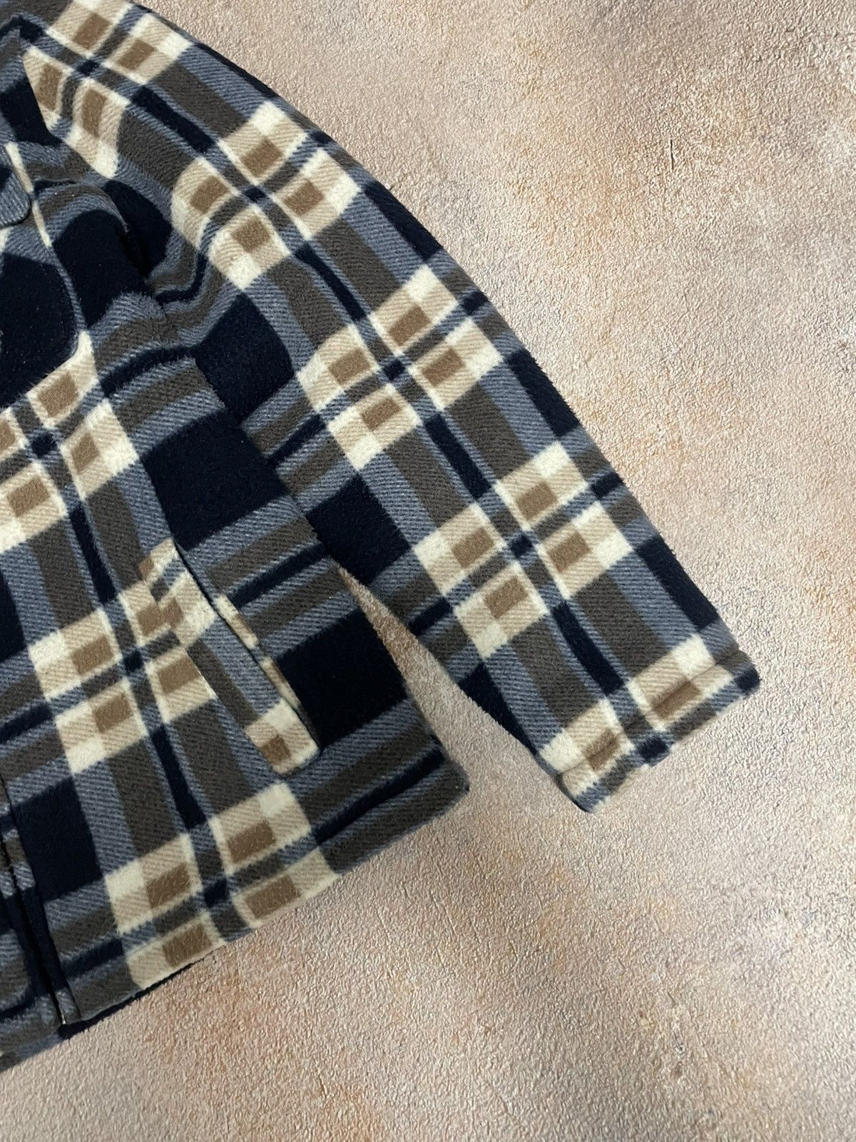 Flannel Vintage Japanese Flannel Fleece Sherpa Jacket Size US M / EU 48-50 / 2 - 5 Thumbnail