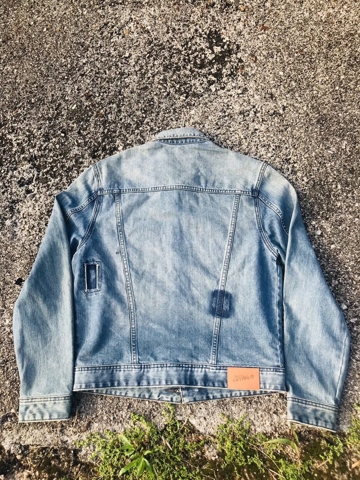 Jean Paul Gaultier Vintage Jean Paul Gaultier Patchwork jeans Jacket Size US S / EU 44-46 / 1 - 2 Thumbnail