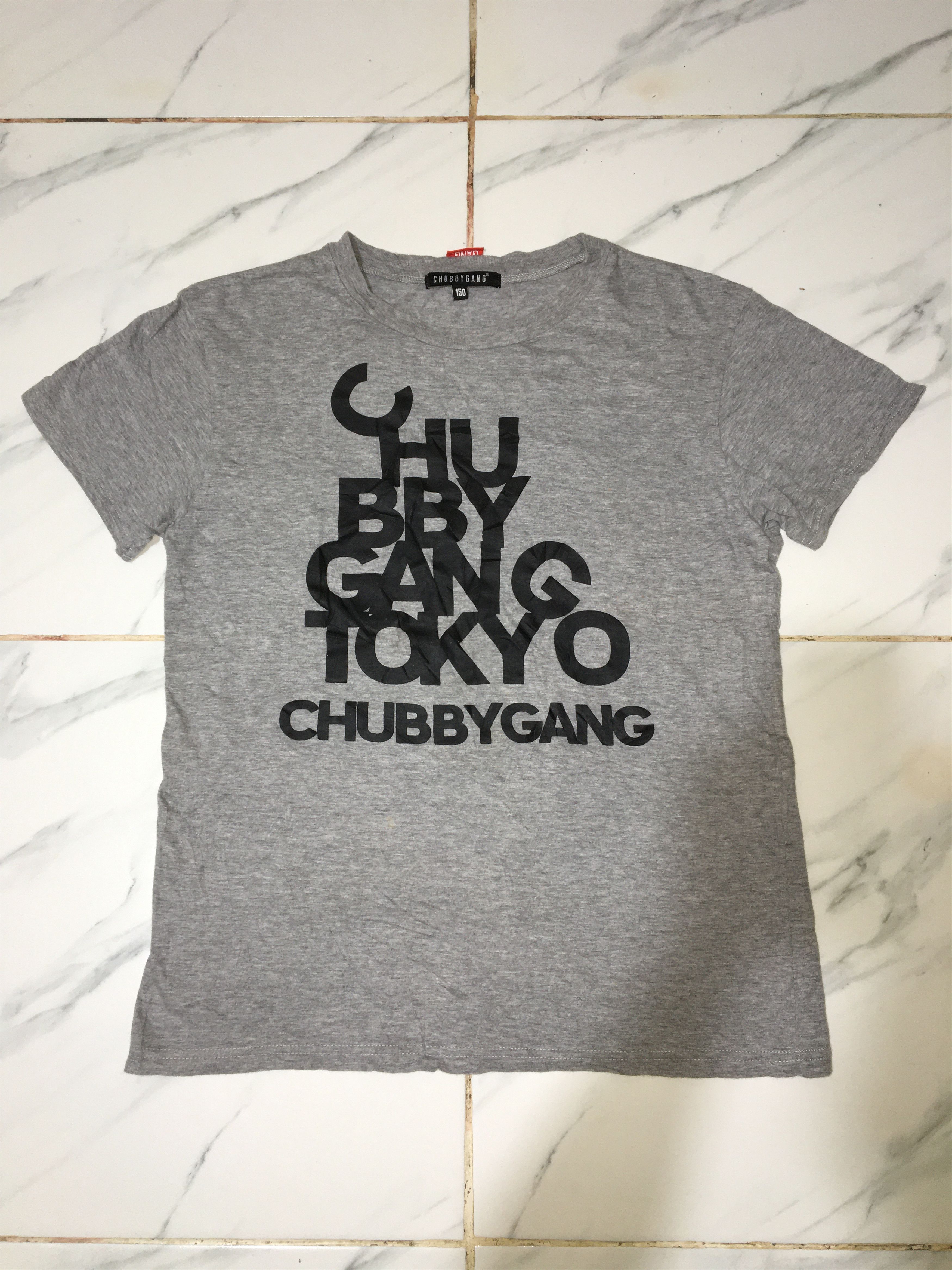 Japanese Brand CHUBBY GANG TSHIRT Size US S / EU 44-46 / 1 - 1 Thumbnail