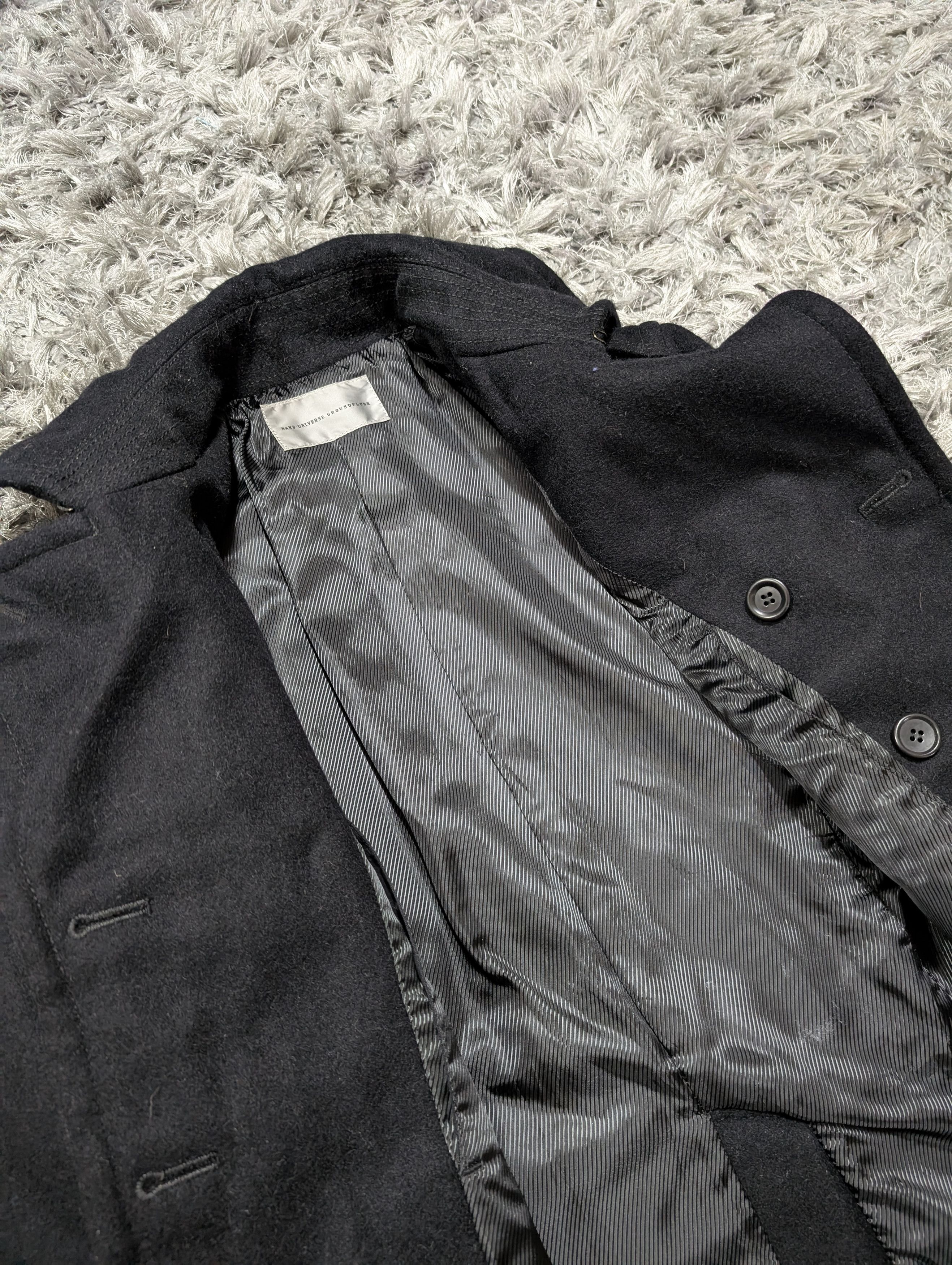 NANO universe Nano Universe Ground Floor Wool Double Breast Jacket Size US L / EU 52-54 / 3 - 7 Thumbnail