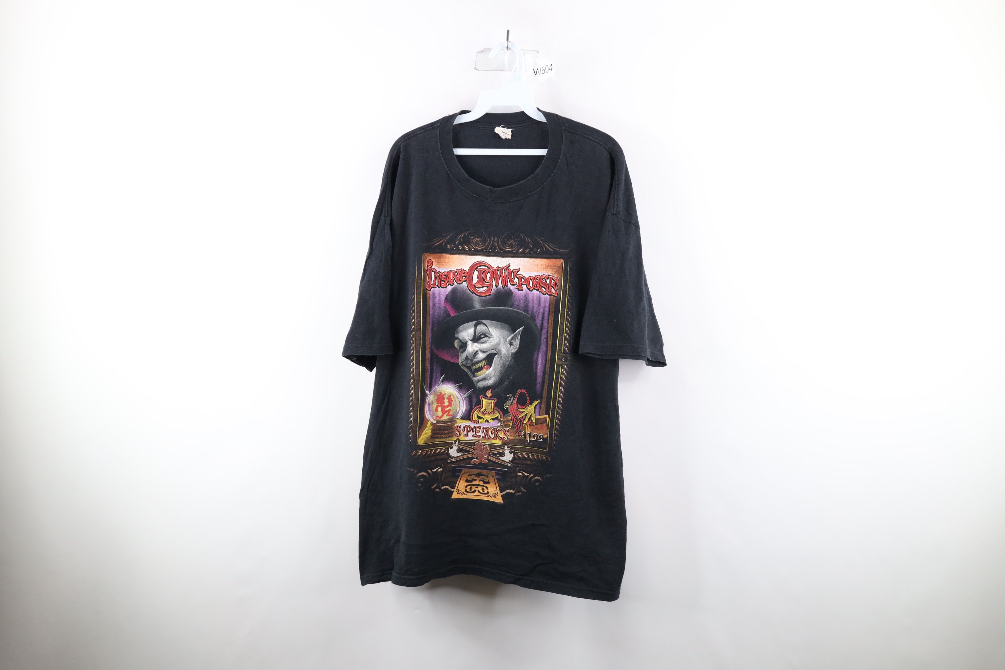 image of Vintage Clown Posse Icp Juggalo Short Sleeve T-Shirt Black, Men's (Size 2XL)