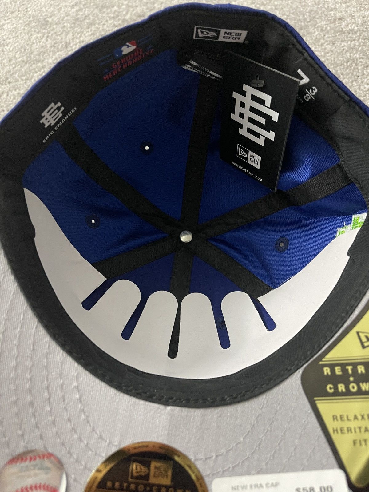 Eric Emanuel × New Era Eric Emanuel X New Era “LA DODGERS” RARE Size ONE SIZE - 6 Thumbnail