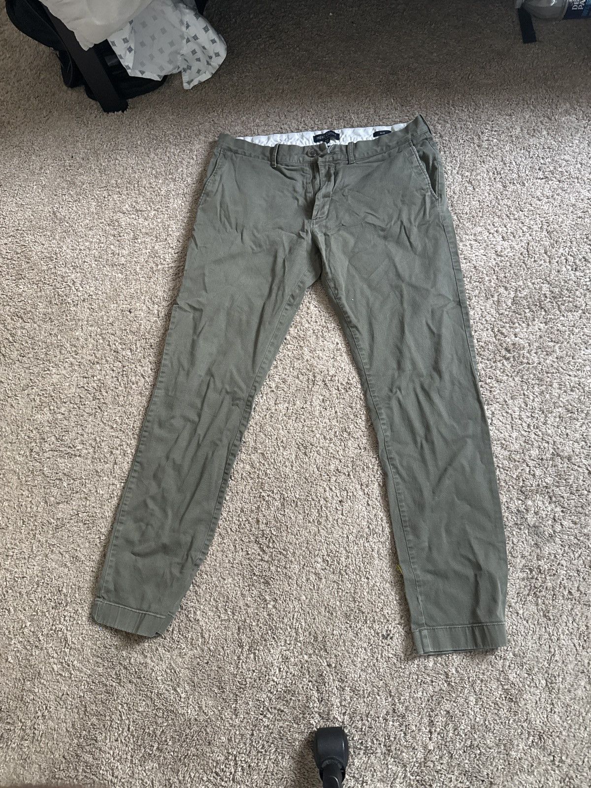 J.Crew Khaki Dress Pants Size US 33 - 1 Thumbnail
