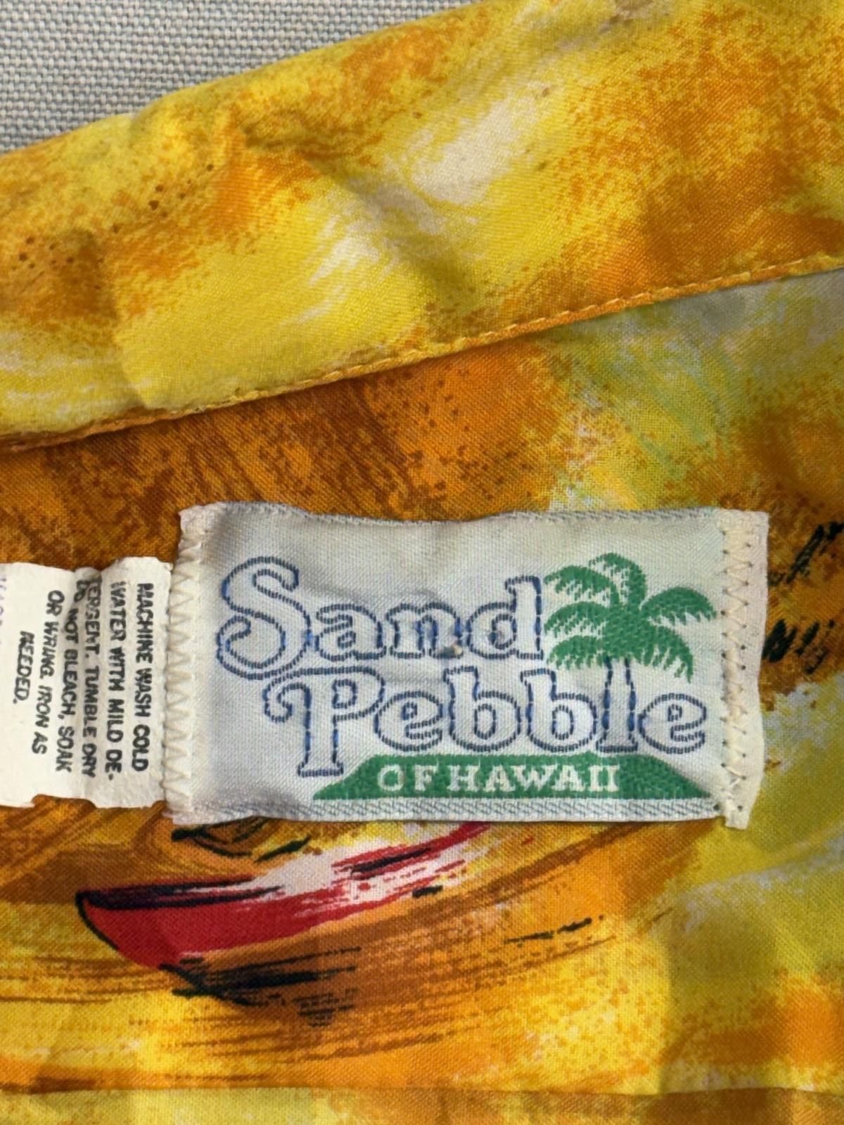Other Sand Pebble Mens Hawaiian Shirt Surfing Made in Hawaii Shirt Size US M / EU 48-50 / 2 - 2 Thumbnail