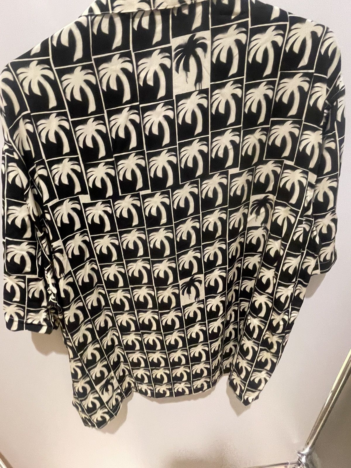 Palm Angels Palm Angels Dripping Palms Shirt Size US XL / EU 56 / 4 - 8 Thumbnail