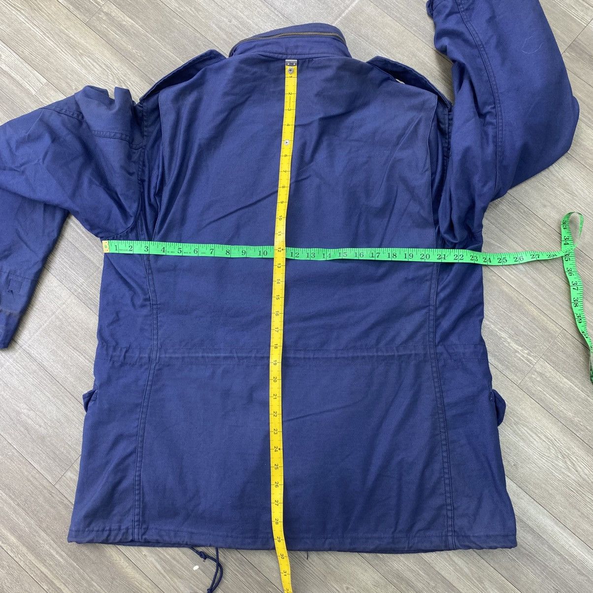 Alpha Industries Vintage Alpha Industries M65 Military Field Jacket Navy Size US M / EU 48-50 / 2 - 19 Thumbnail