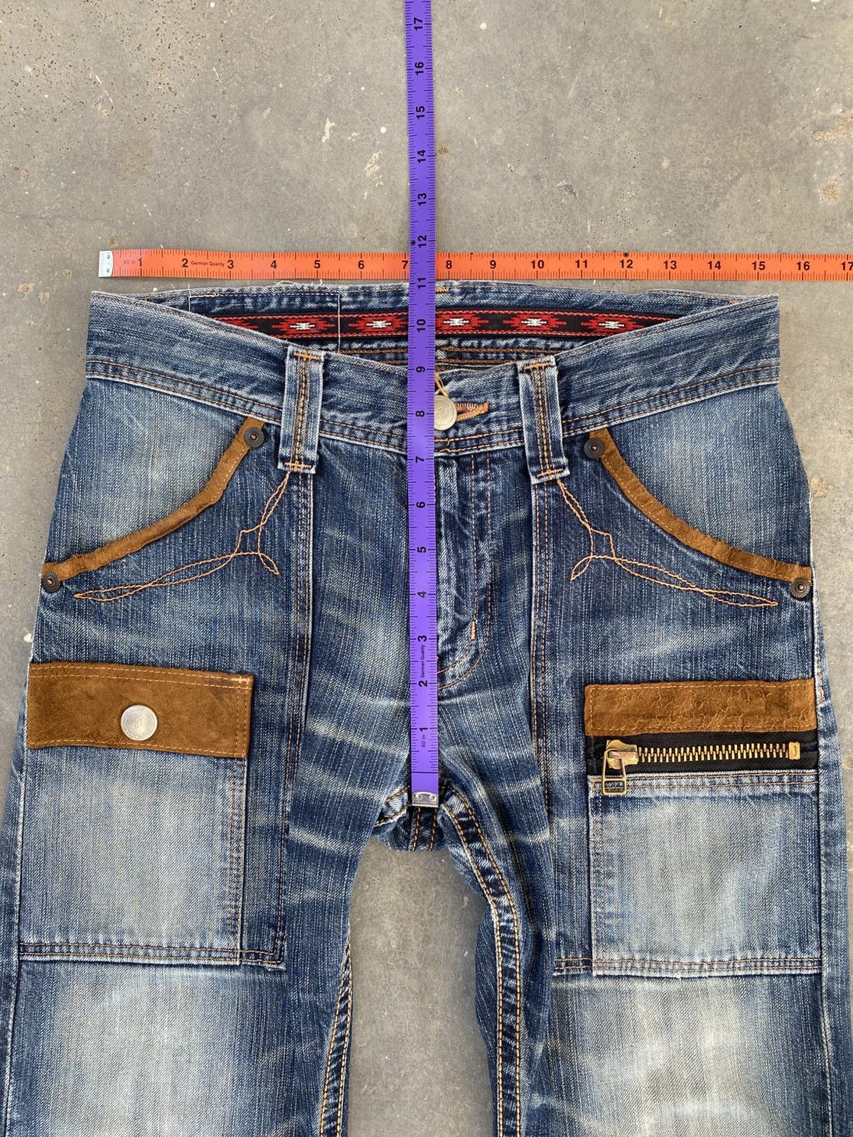Edwin Vintage Edwin Cowboy Bush Pants Denim Size US 31 - 3 Thumbnail