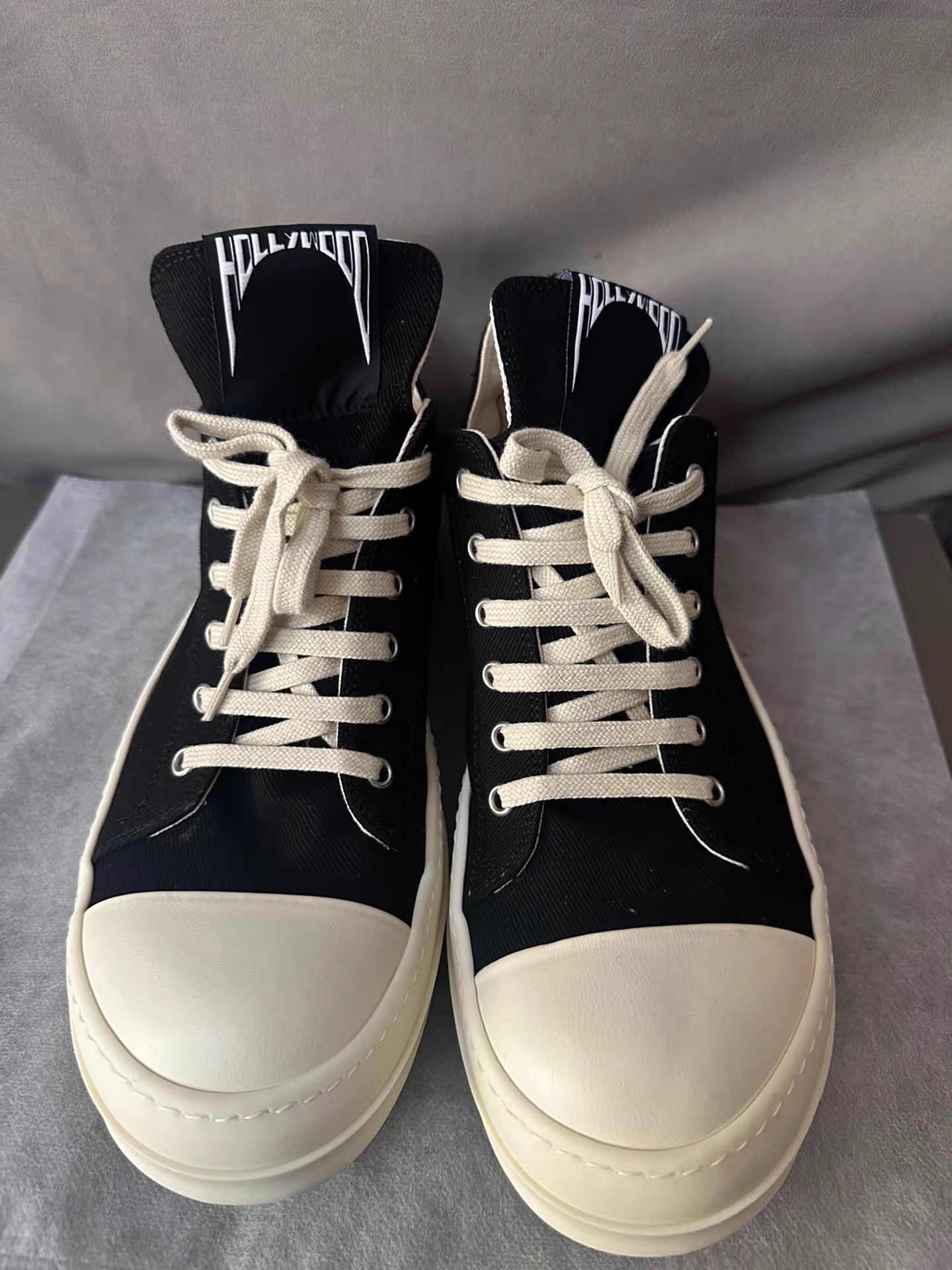 Rick Owens Rick Owens Drkshdw 25SS Hollywood Low Top Jumbo Sneakers Size US 9 / EU 42 - 1 Thumbnail