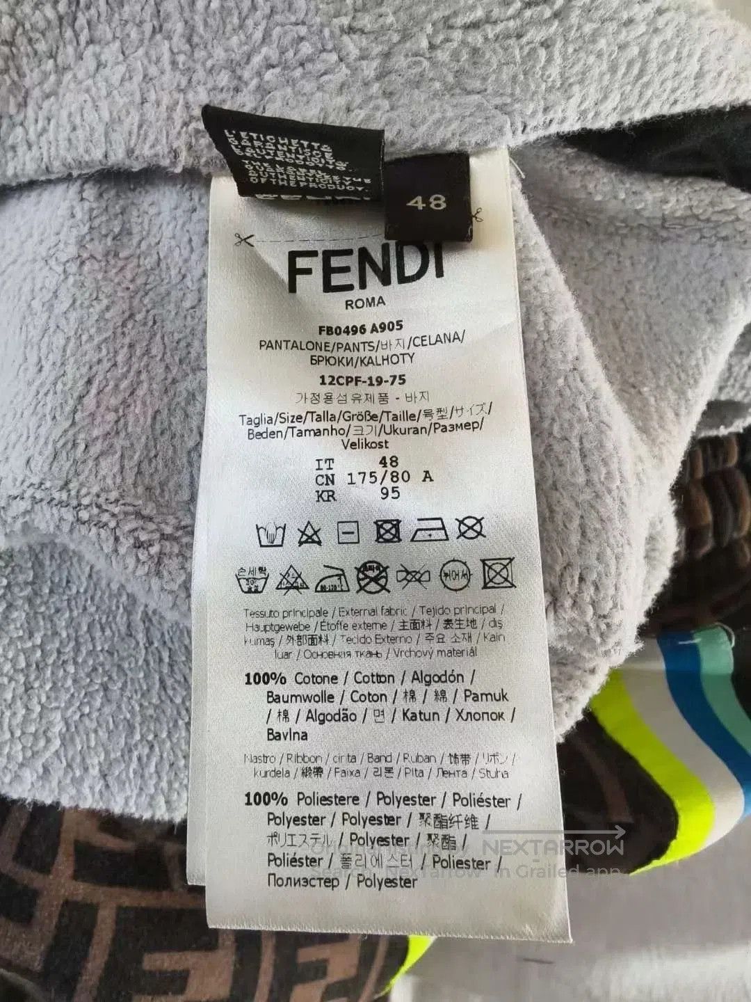 Fendi Fendi Runway FF Print Sweatpants. Size US 32 / EU 48 - 4 Thumbnail