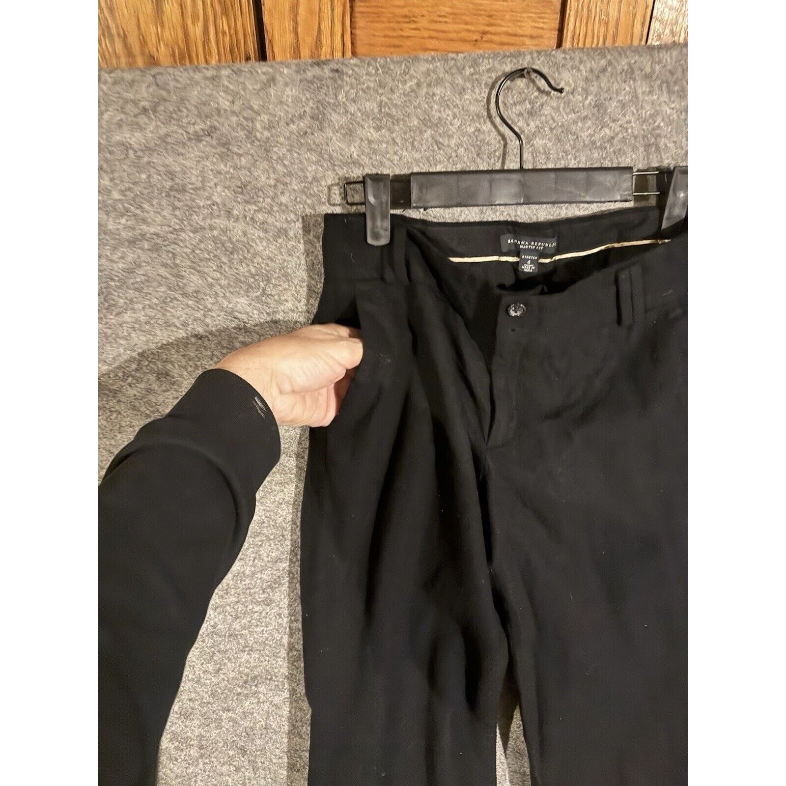Banana Republic Banana Republic Martin Fit Pants Womens 4 Stretch Chic 2009 Size 27" / US 4 / IT 40 - 7 Thumbnail