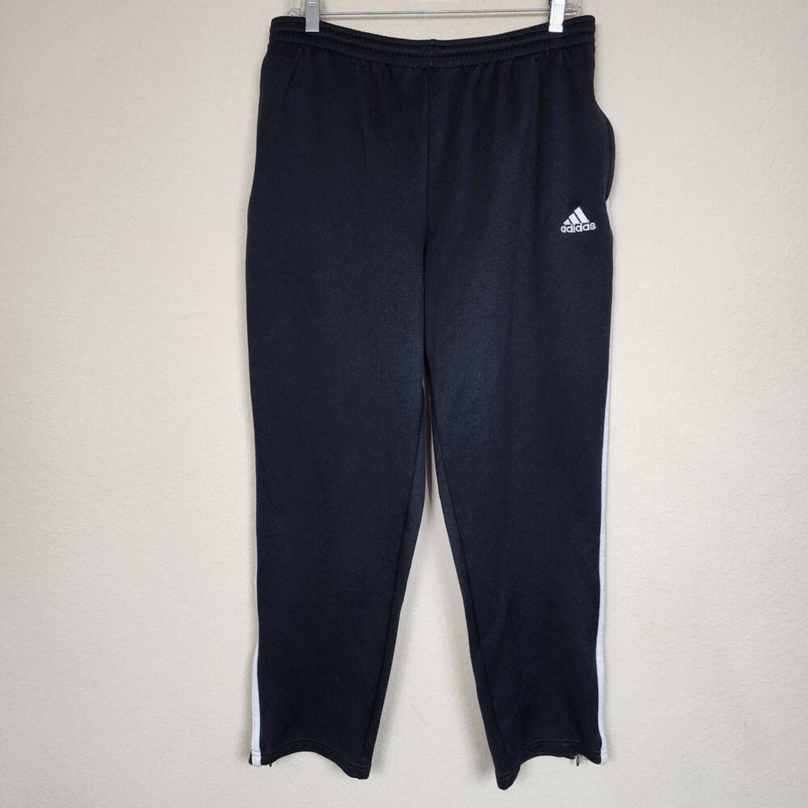 Adidas Adidas Medium Black Sweatpants Size 32" / US 10 / IT 46 - 1 Thumbnail