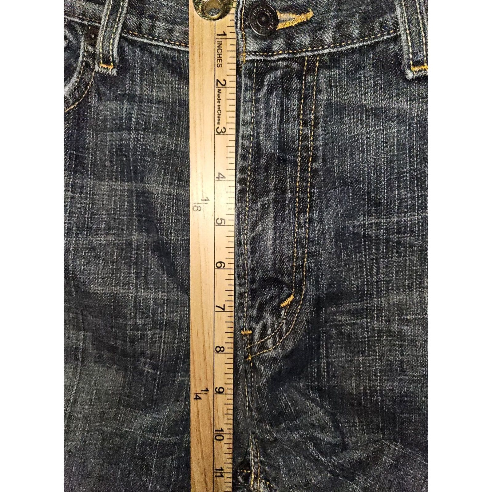 Levi's Levi's 559 Jeans Relaxed Straight Mid Blue 33x30 Mens Regular Denim USA 90s City Logo Preppy Size US 33 - 5 Thumbnail