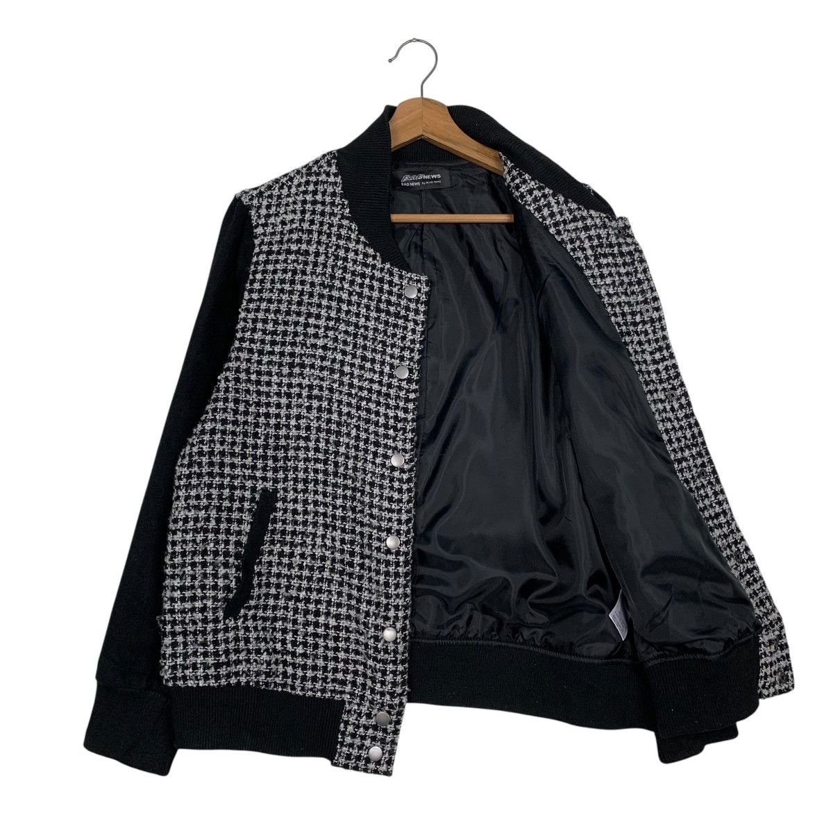 Japanese Brand Japanese Brand Bad News Houndstooth Bomber Size US M / EU 48-50 / 2 - 9 Thumbnail