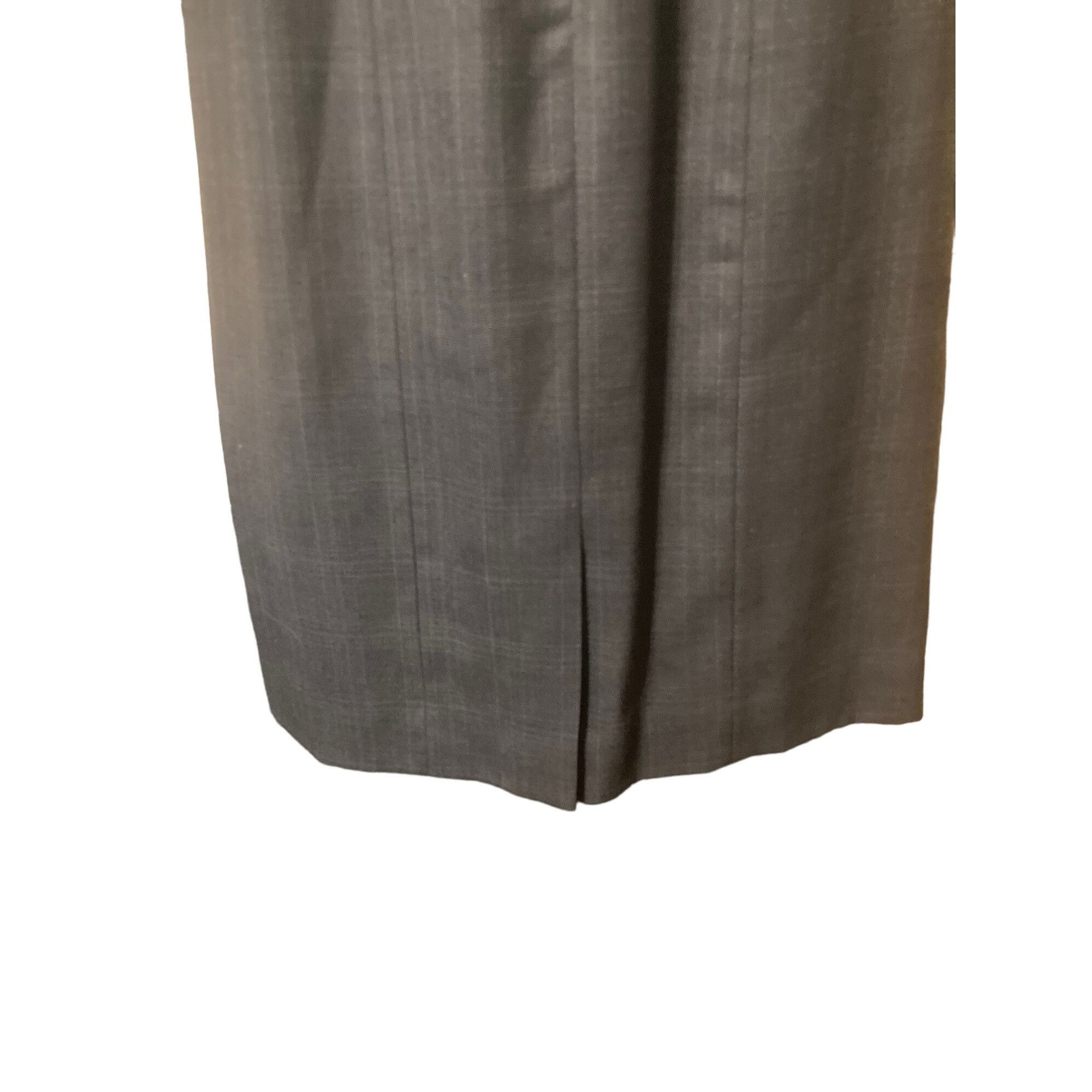 Womens Pendleton Size 2 Petite Blue Gray Pencil Virgin Wool