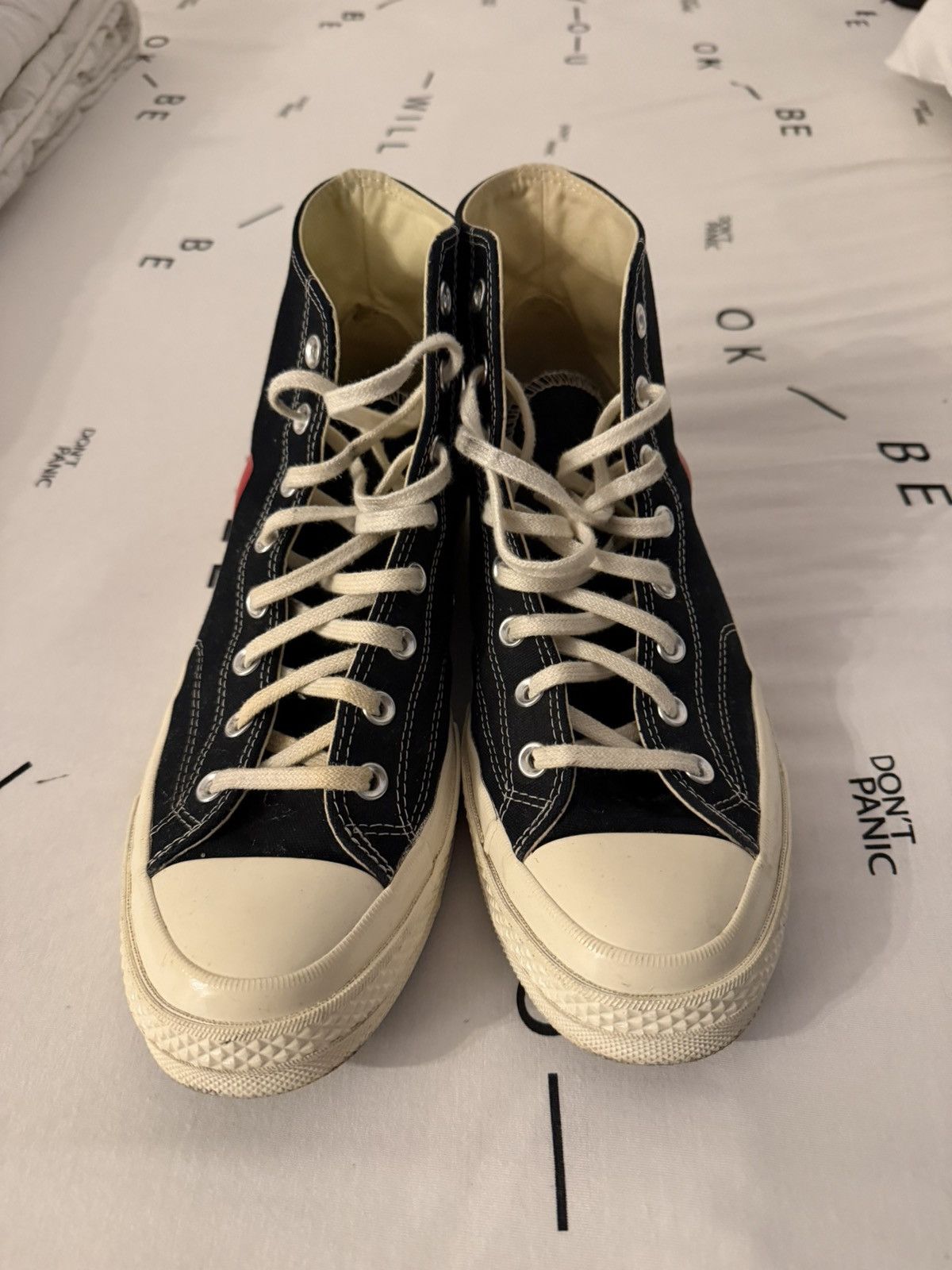Comme des Garcons PLAY × Converse Converse Chuck Taylor All Star 70 High 12US Size US 12 / EU 45 - 1 Thumbnail
