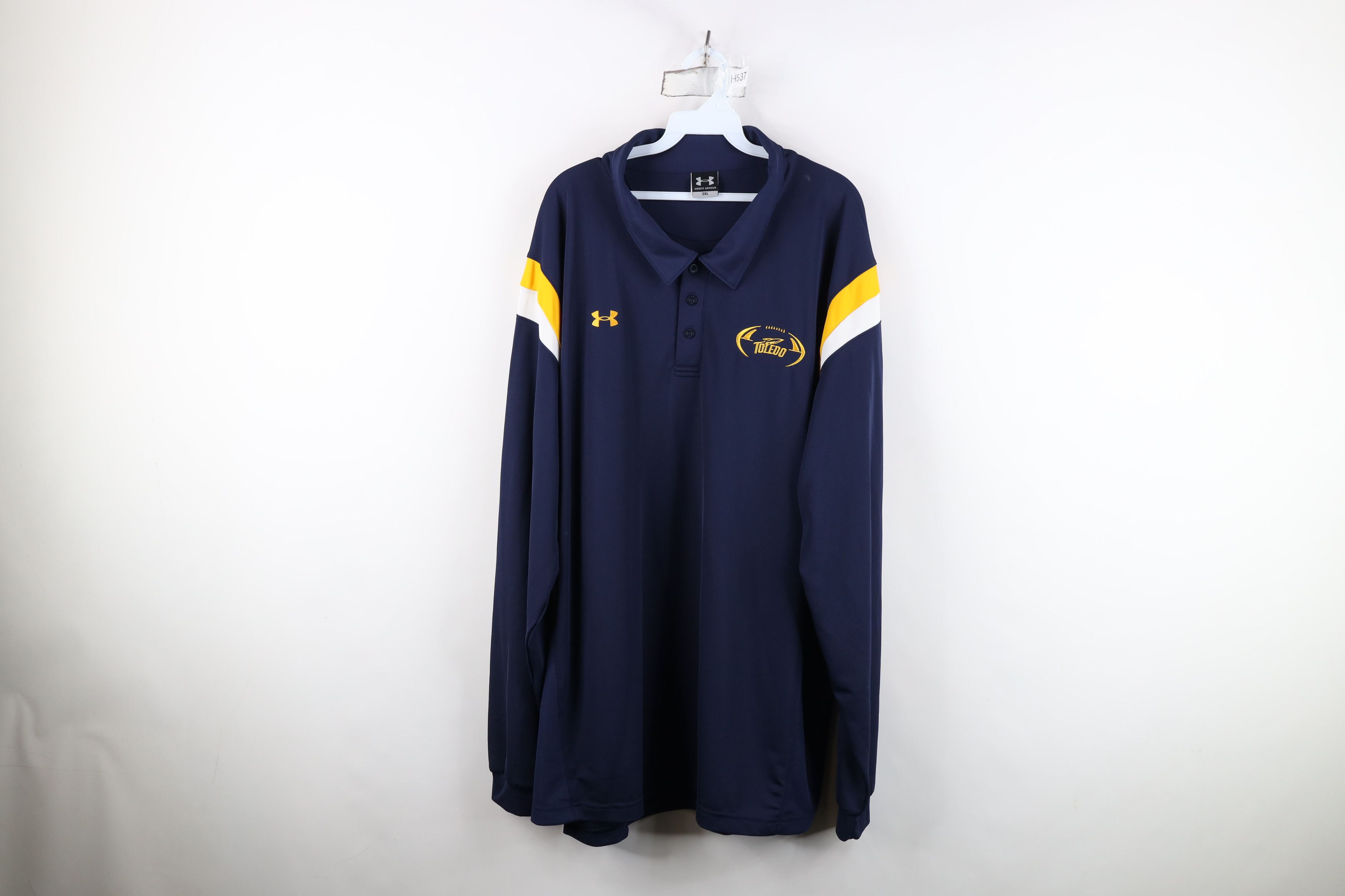 Under Armour Under Armour University of Toledo Football Long Sleeve Polo Size US XXL / EU 58 / 5 - 1 Thumbnail