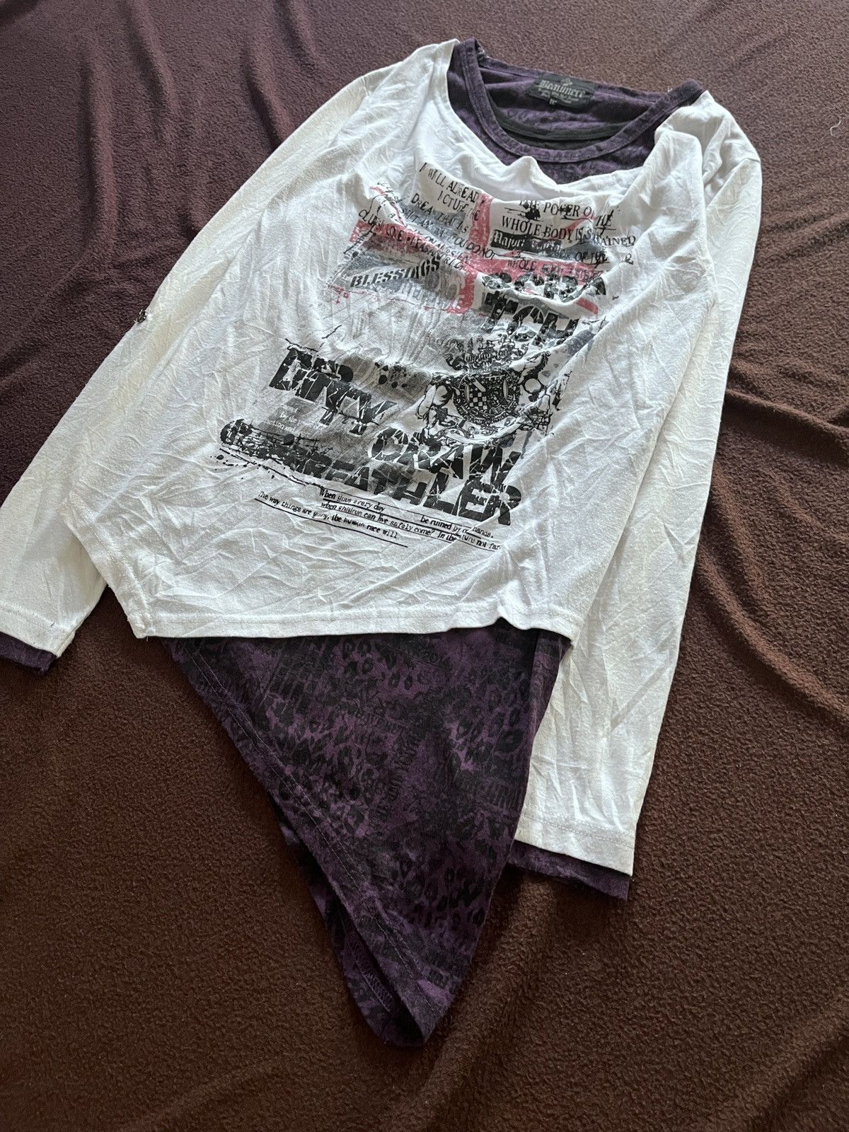 Japanese Brand BEAUMERE SCRATCH 3LAYERS SKULLS Size US M / EU 48-50 / 2 - 3 Thumbnail