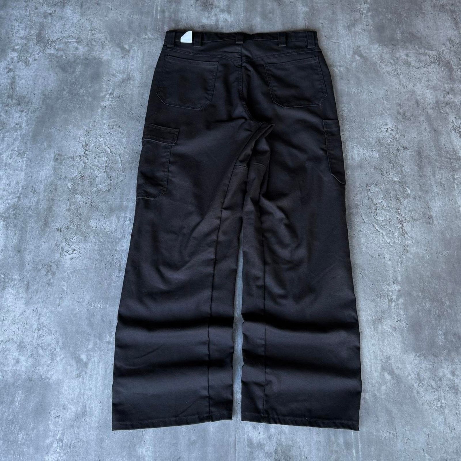 JNCO × Vintage Baggy Y2K Cargo Double Knee Carhartt Style Skater Pants Size US 34 / EU 50 - 2 Thumbnail