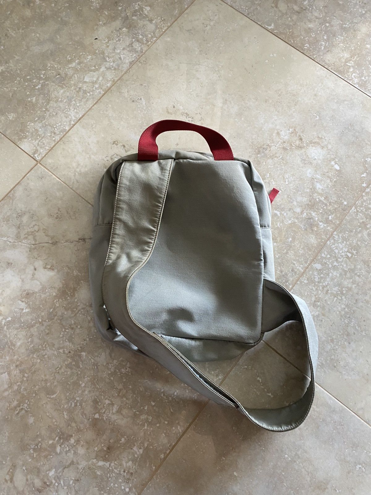 Prada PRADA SPORT 1999 LINEA ROSSA SLING BACKPACK BAG WHITE RARE Size ONE SIZE - 9 Thumbnail