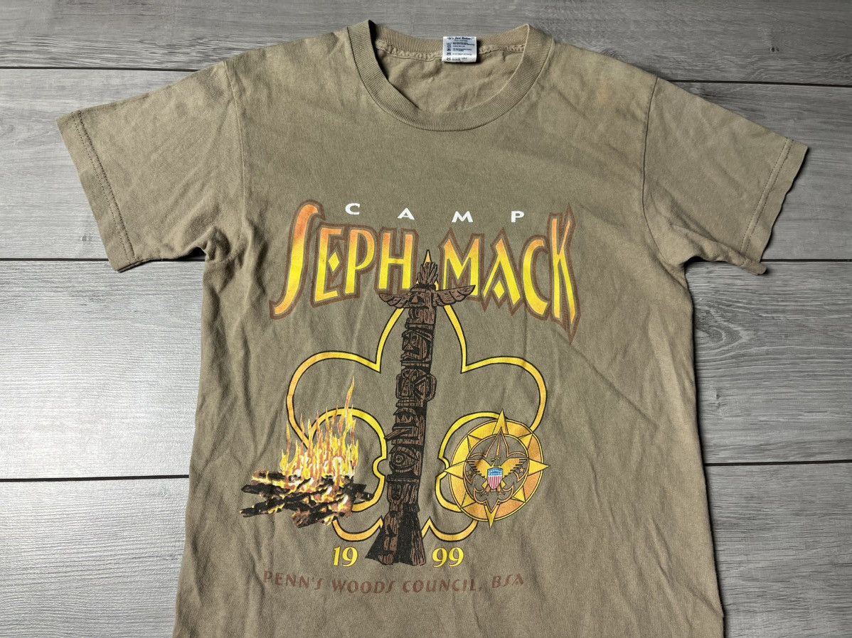 Band Tees Vintage BSA Boy scout tshirt camp seph mack 1999 size Small Size US S / EU 44-46 / 1 - 3 Thumbnail