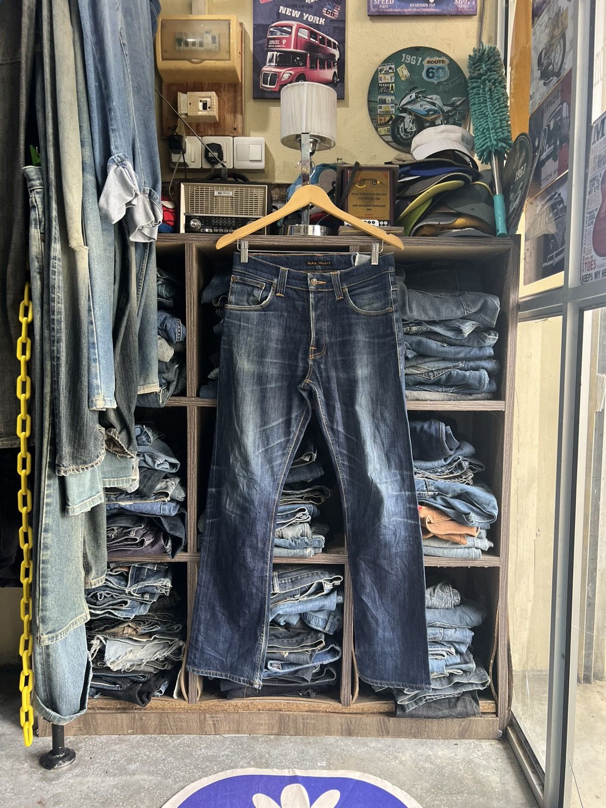 Nudie Jeans 🔥Nudie Jeans Made in Italy Distressed Denim Size US 30 / EU 46 - 1 Thumbnail