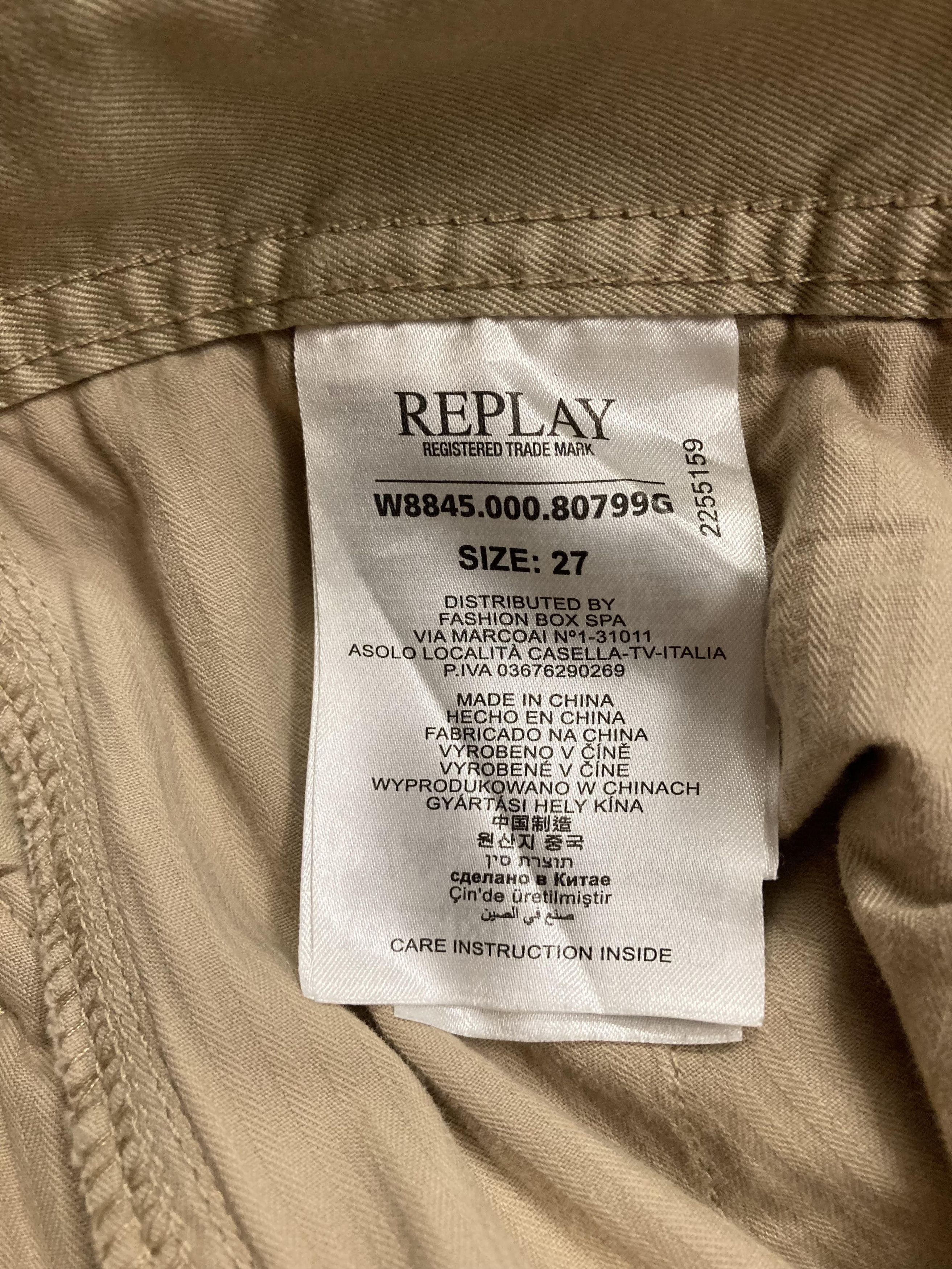 Replay Replay Rare Customized Cargo Style Icons Army Pants Size 29" - 10 Thumbnail