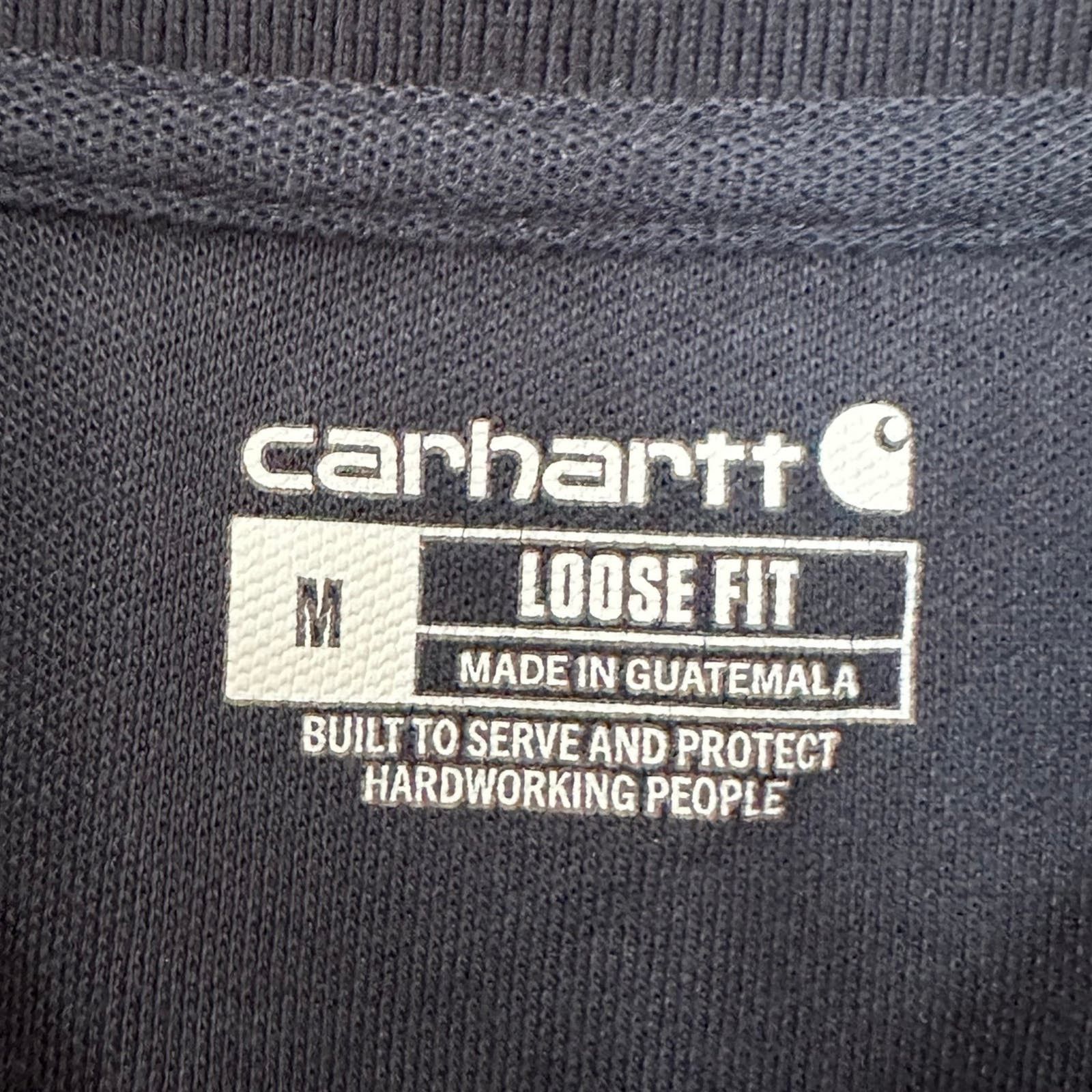 Carhartt LOOSE FIT MIDWEIGHT SHORT-SLEEVE POCKET POLO Size US M / EU 48-50 / 2 - 5 Thumbnail