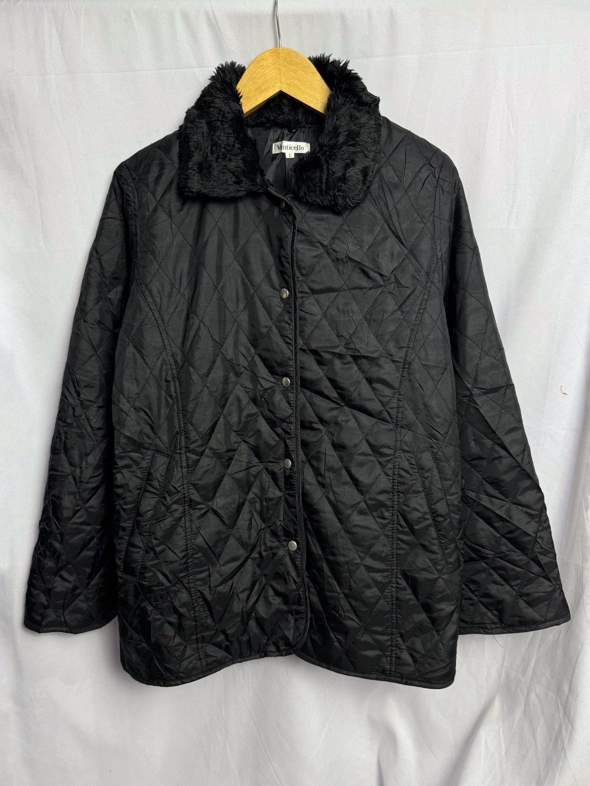 If Six Was Nine × Japanese Brand × Le Grande Bleu (L.G.B.) Fur Jacket Puffer Venticello Lgb style Size US L / EU 52-54 / 3 - 1 Thumbnail
