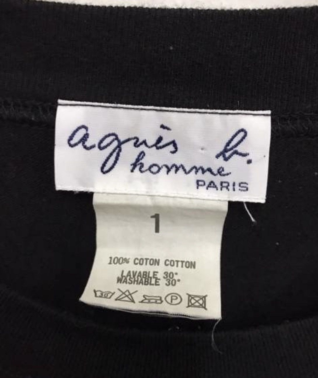agnes b. Agnes B Plain Pocket Fashion Designer Shirt Made in Japan Size US M / EU 48-50 / 2 - 3 Thumbnail