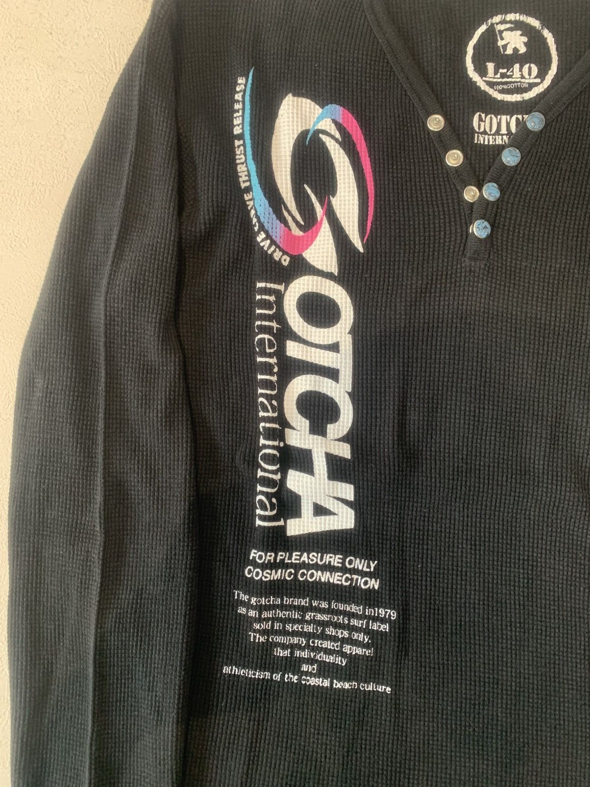 Japanese Brand 2000s japanese arhive vkei gotcha y2k longsleeve tee Size US L / EU 52-54 / 3 - 2 Thumbnail