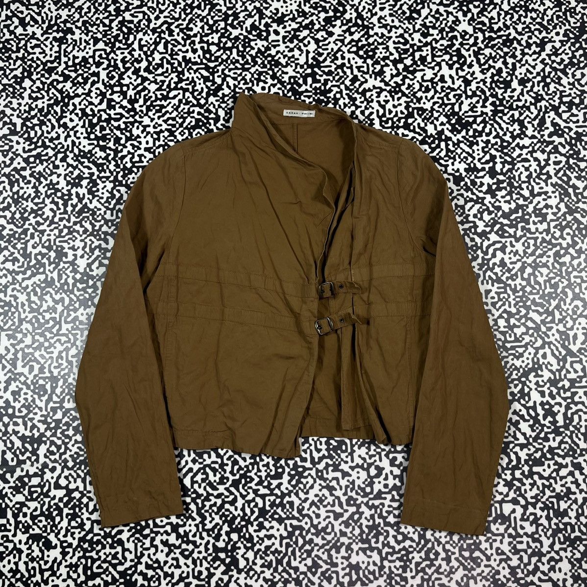 Sarah Pacini Vintage Y2K Sarah Pacini Japanese Style Belted Jacket Blazer Size M / US 6-8 / IT 42-44 - 3 Thumbnail