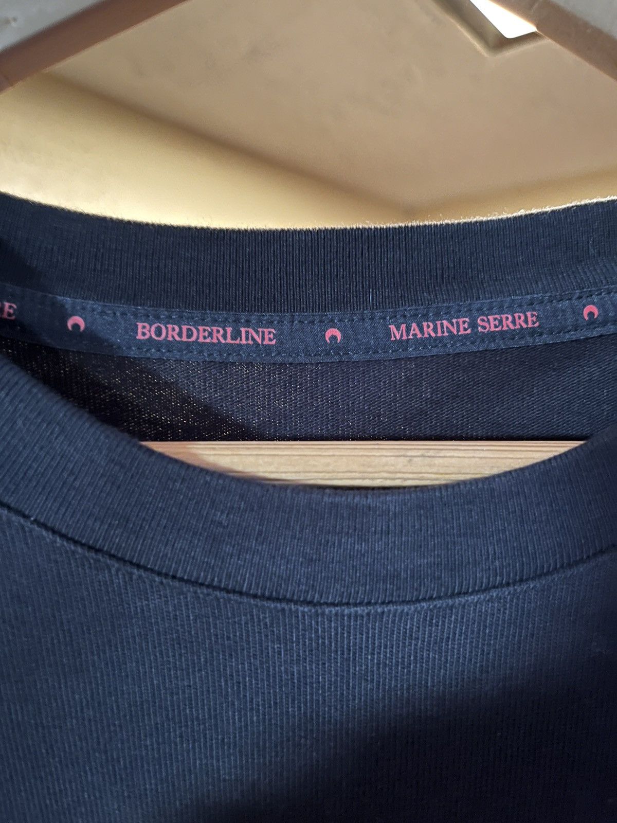 Marine Serre Marine Serre FW22 organic cotton black tee shirt with bag Size US S / EU 44-46 / 1 - 3 Thumbnail