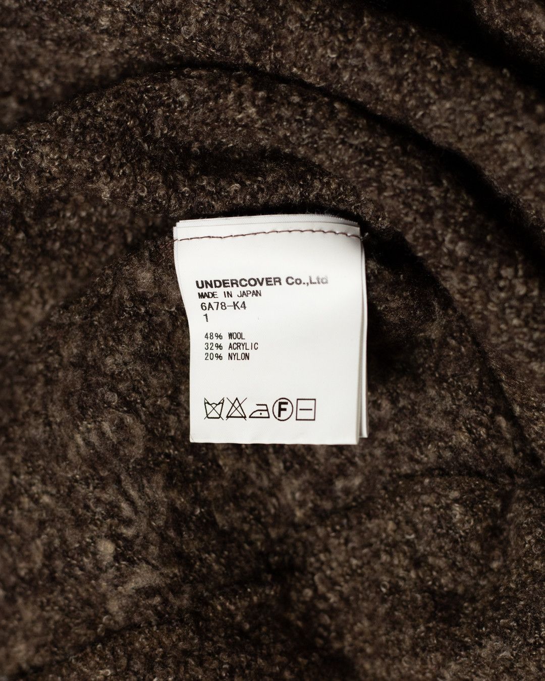 Undercover AW06 LEATHER TRIM KNIT Size US S / EU 44-46 / 1 - 11 Thumbnail