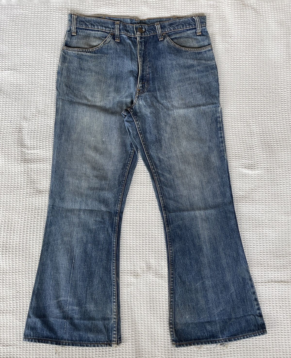 Levi's VINTAGE80’s🔥LEVI’S 517🔥646 Distressed Flared Jeans 80’s Size US 34 / EU 50 - 5 Thumbnail