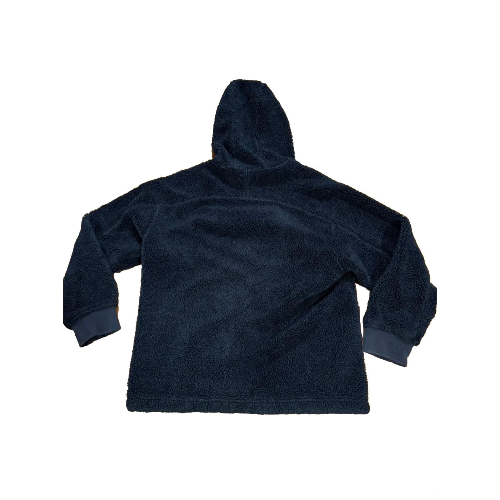 Kith KITH Hoodie Long Sleeve Blue Large Sherpa Full Zip Hooded 1/4 Zip Men Winter Fall Size L Size US L / EU 52-54 / 3 - 7 Thumbnail