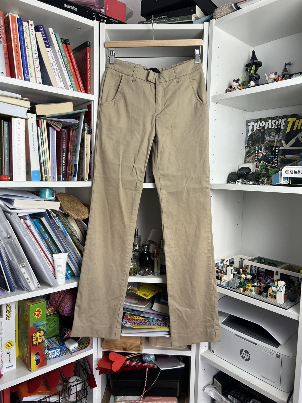 Vintage Adidas x yohji Yamamoto Y-3 straight beige pants S