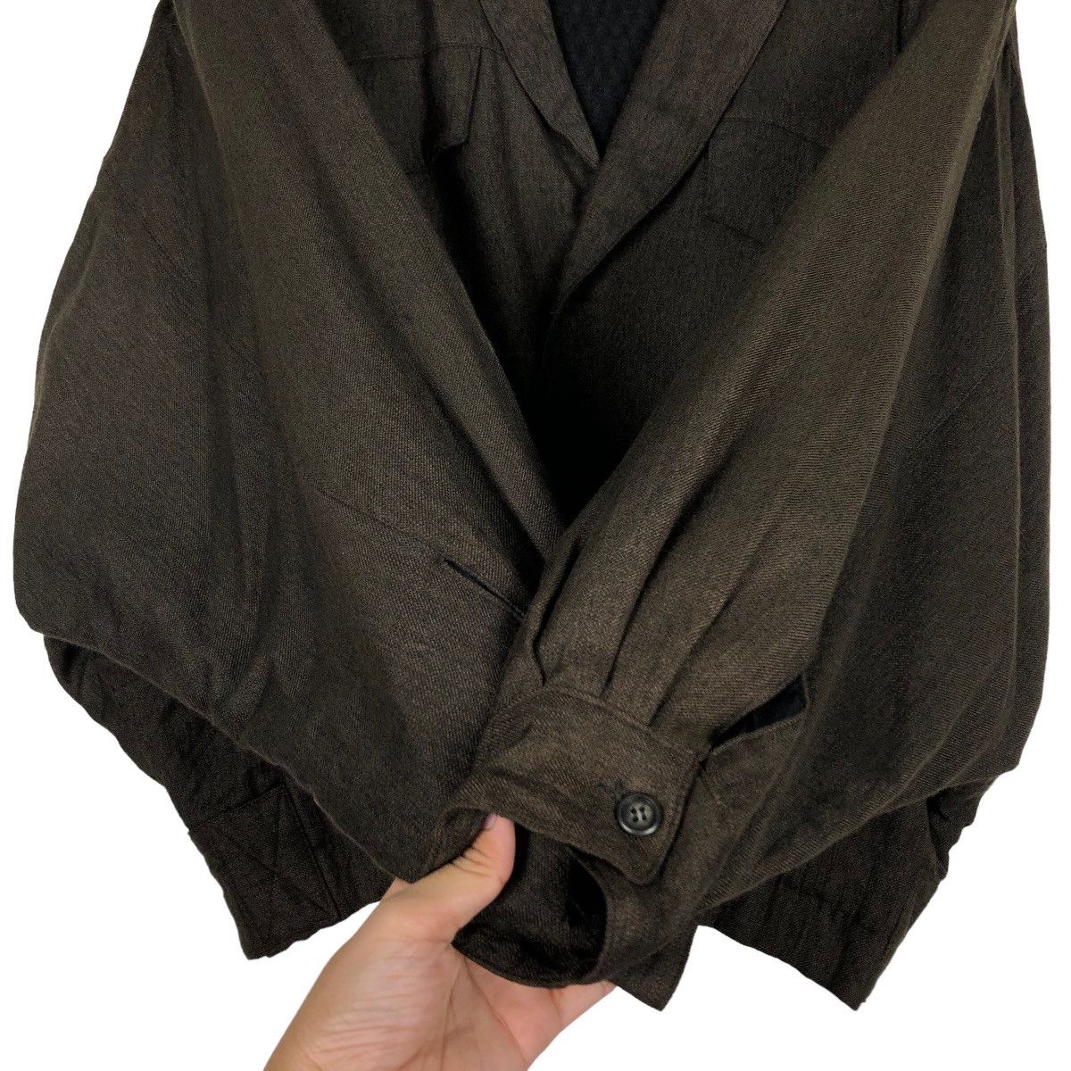 Issey Miyake 🔥Vtg Bomber Jacket Double Breast Bondage Crossbread Japan Size US M / EU 48-50 / 2 - 13 Thumbnail